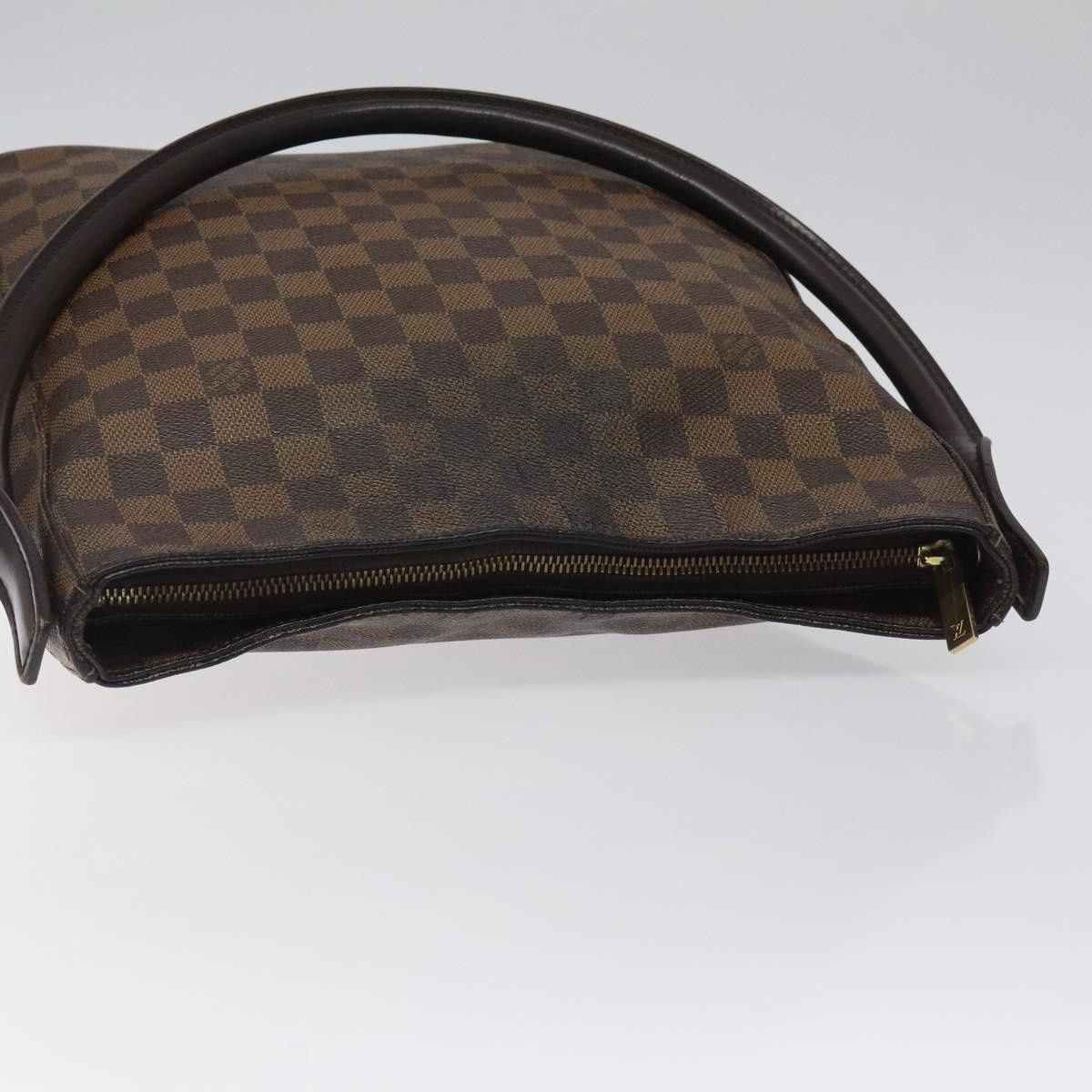 Louis Vuitton LOUIS VUITTON Damier Ebene Looping GM Shoulder Bag N51144 Size ONE SIZE - 6 Thumbnail