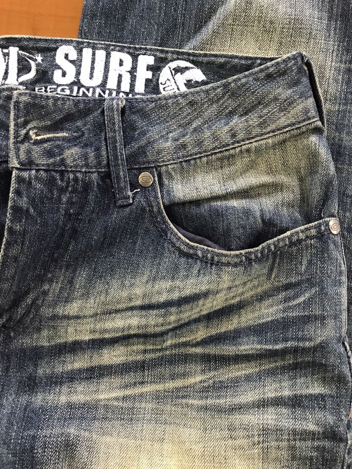 Gotcha Gotcha Vintage Surf Jeans - 90s Vibes Size US 30 / EU 46 - 12 Thumbnail