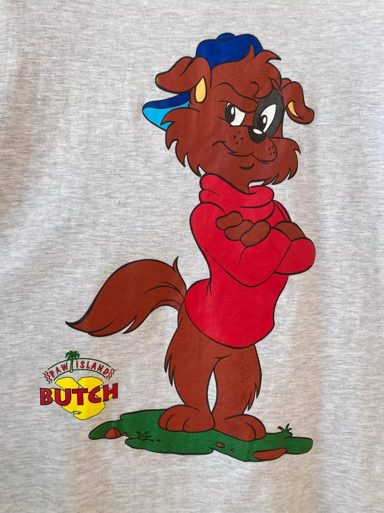 Vintage VintageTee 90s Paw Island Butch 2505-Nextarrow Size US XL / EU 56 / 4 - 2 Thumbnail