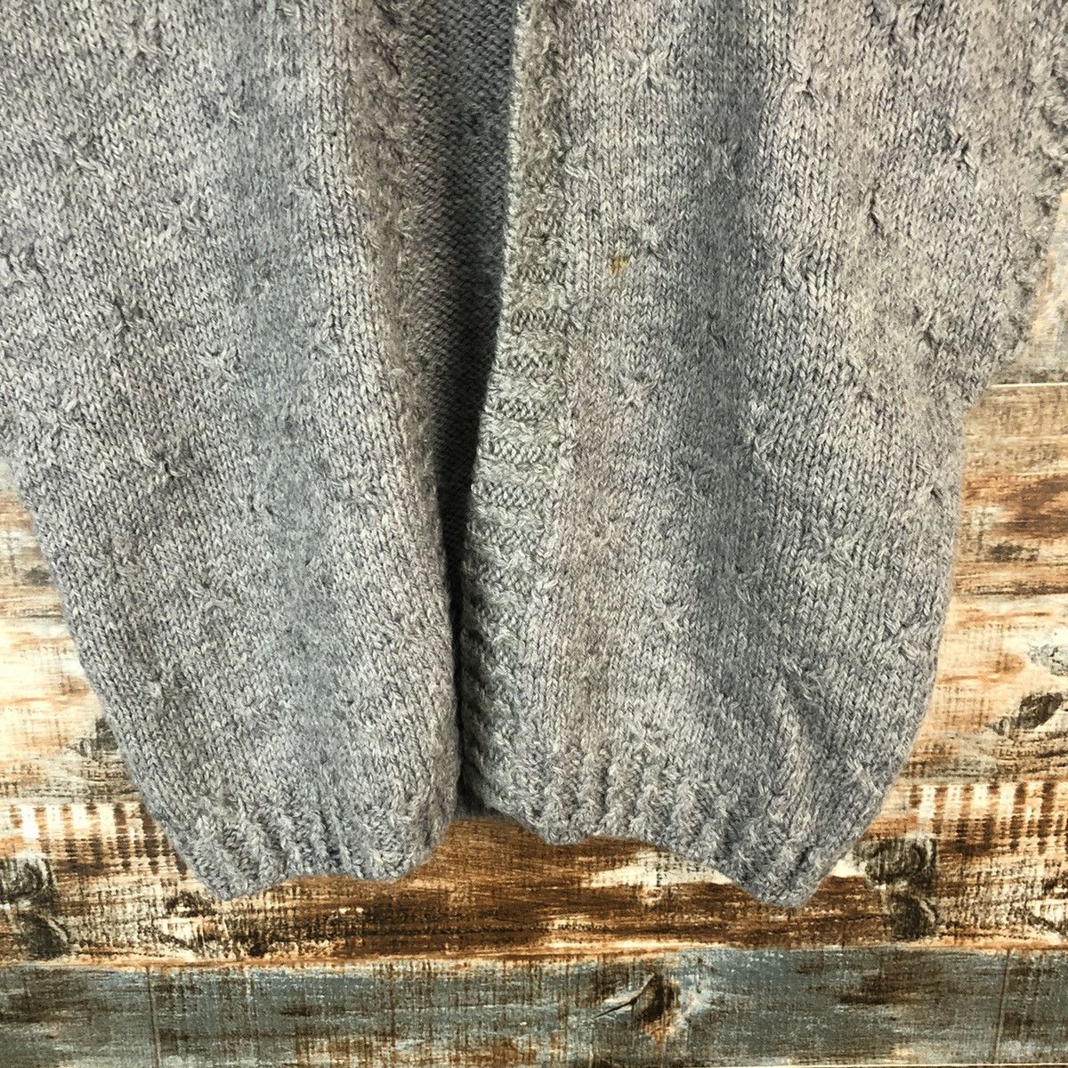 Homespun Knitwear × Japanese Brand Japanese Brand Grey vintage Knitwear #A1799 Size M / US 6-8 / IT 42-44 - 6 Thumbnail