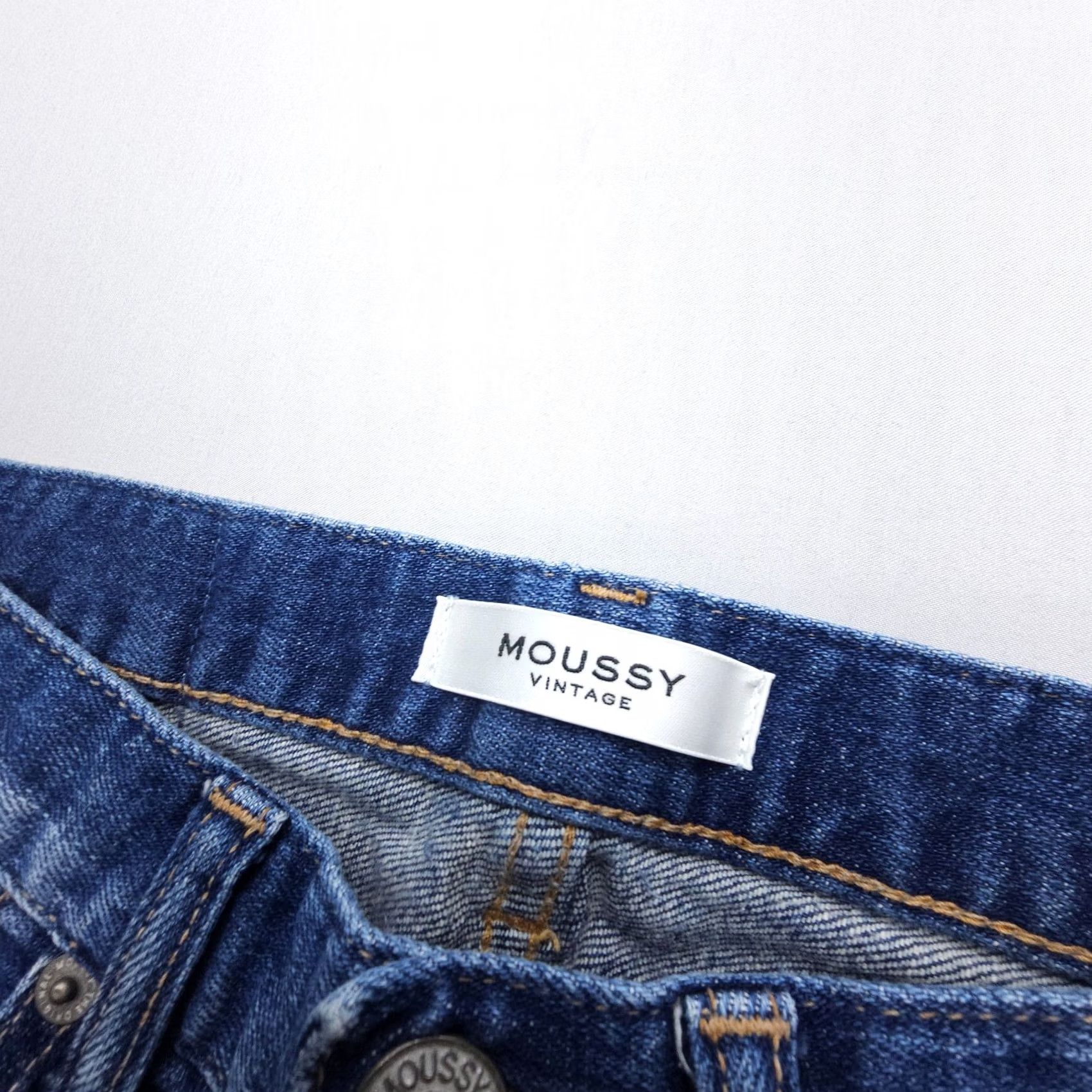 MOUSSY Moussy Vintage Howa Cropped Jeans 26 x 23" Dark Wash Slim Denim Women City Jeans Size 26" / US 2 / IT 38 - 7 Thumbnail