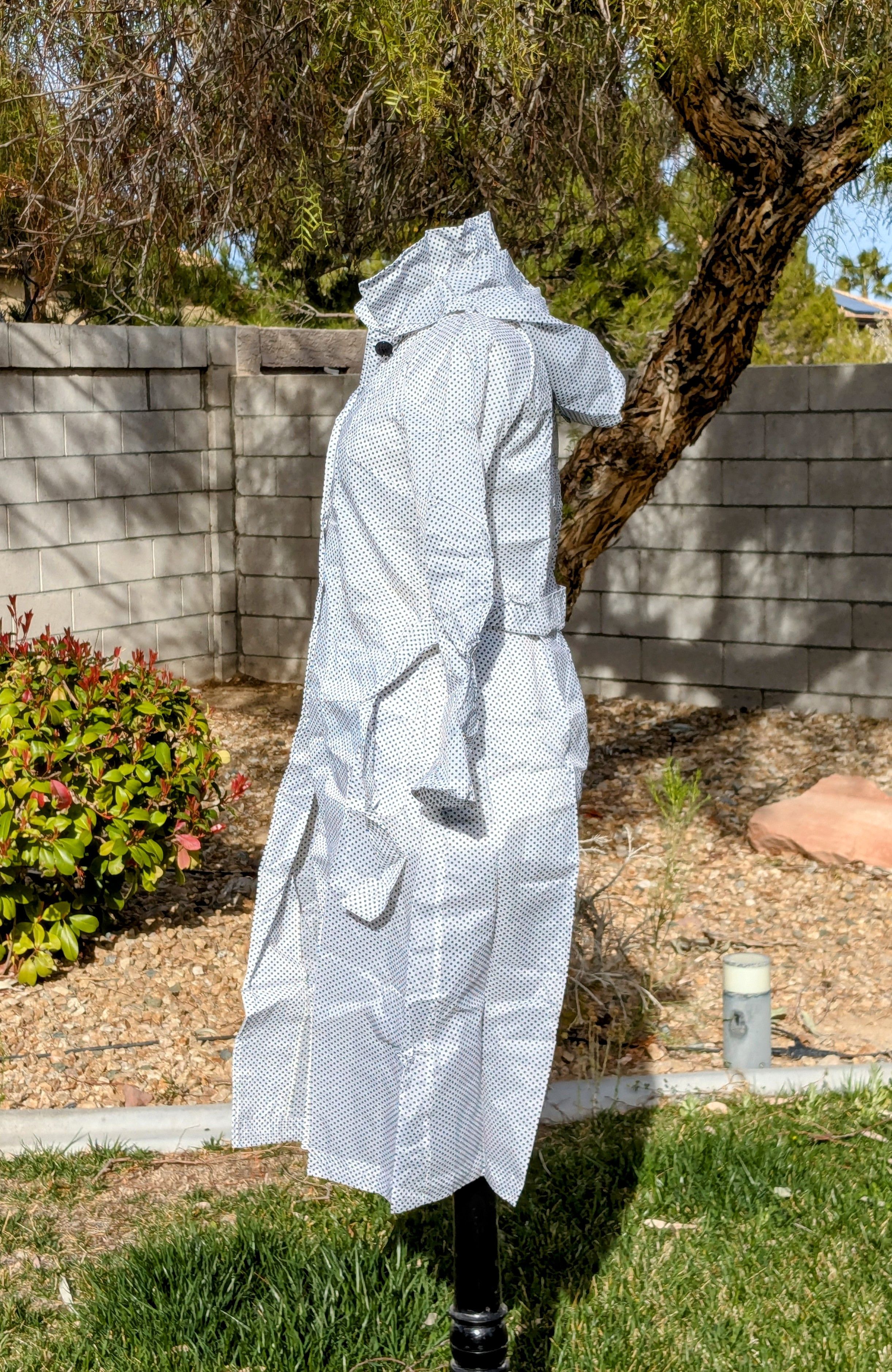 Japanese Brand Packable Collapsible Nylon Weather/Rain Petite Coat Size S / US 4 / IT 40 - 3 Thumbnail