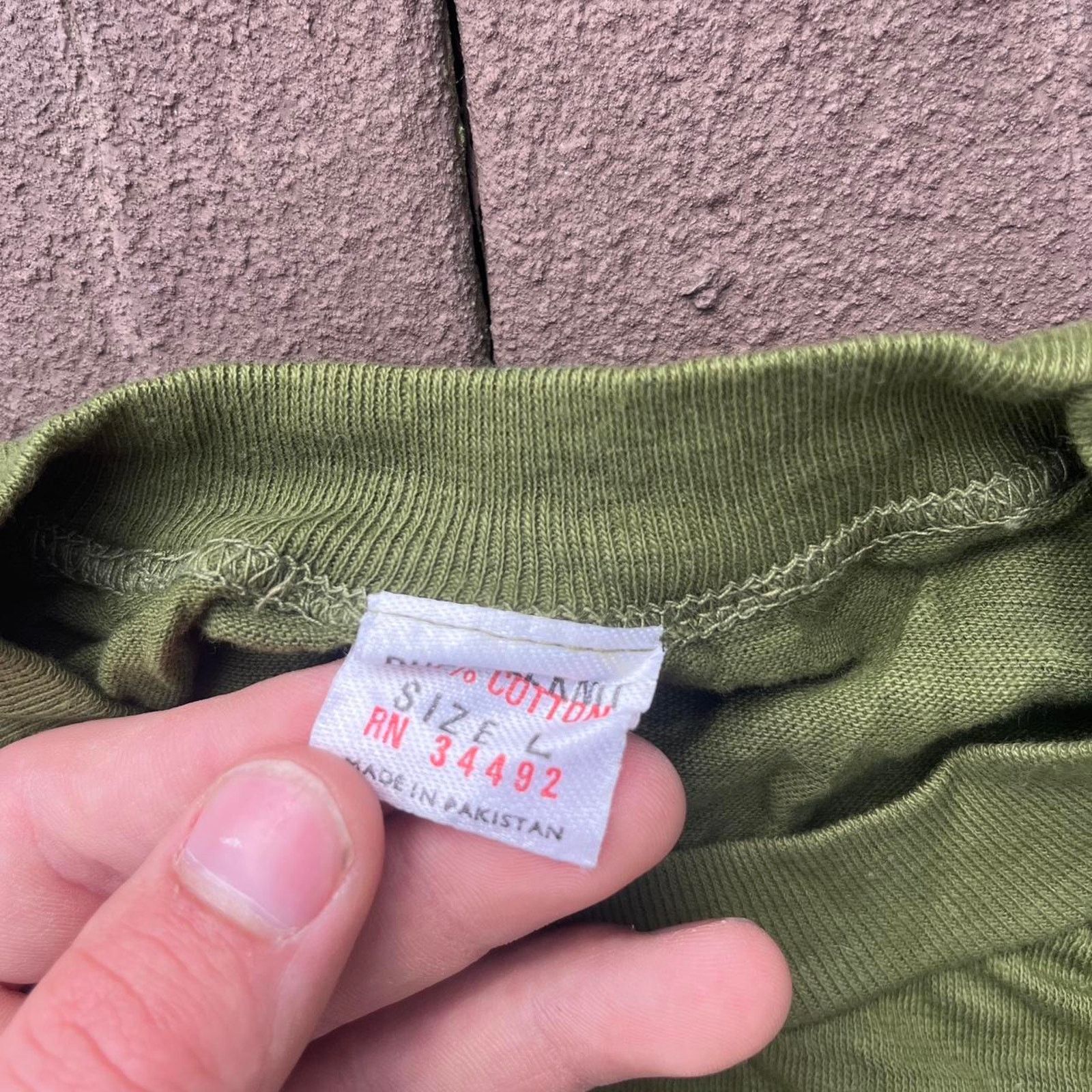 American Apparel Vintage 80s Green USMC Single Stitch Shirt Size US S / EU 44-46 / 1 - 2 Thumbnail