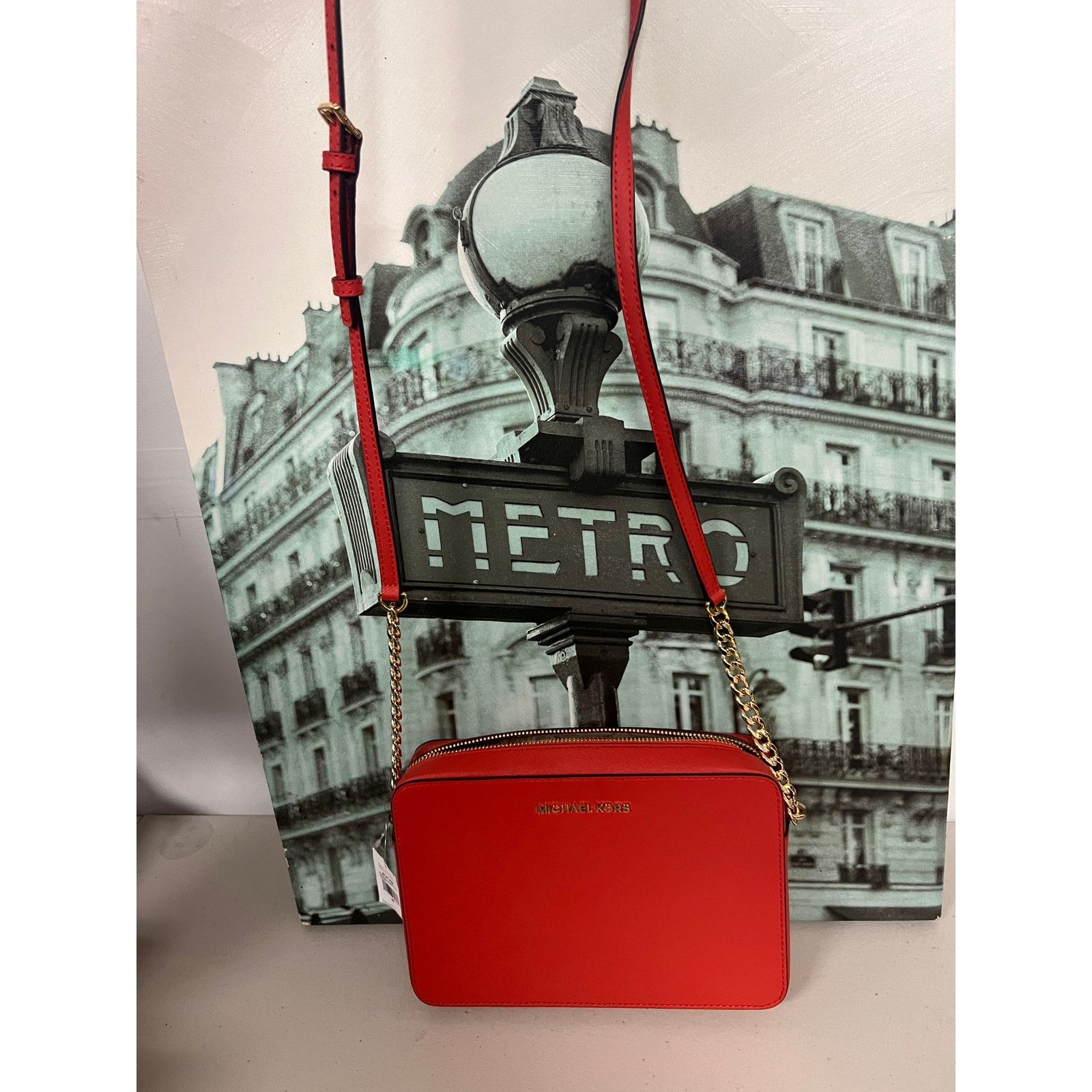 Michael Kors MICHAEL KORS 35T8GTTC9L Jet Set Women's Crossbody Bag Size ONE SIZE - 4 Thumbnail
