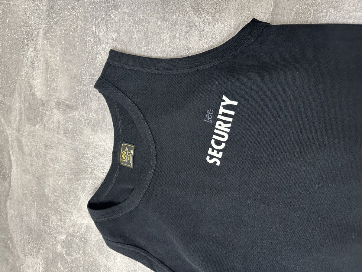 Vintage Vintage faded black 90s security Tank Top Size US XL / EU 56 / 4 - 6 Thumbnail