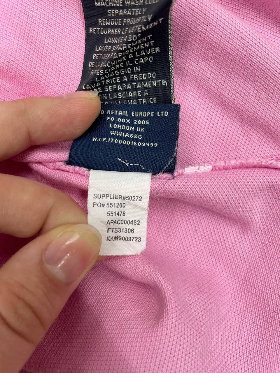 Polo Ralph Lauren Polo Jeans Company Ralph Lauren Women Polo Shirt Pink Size XL / US 12-14 / IT 48-50 - 8 Thumbnail