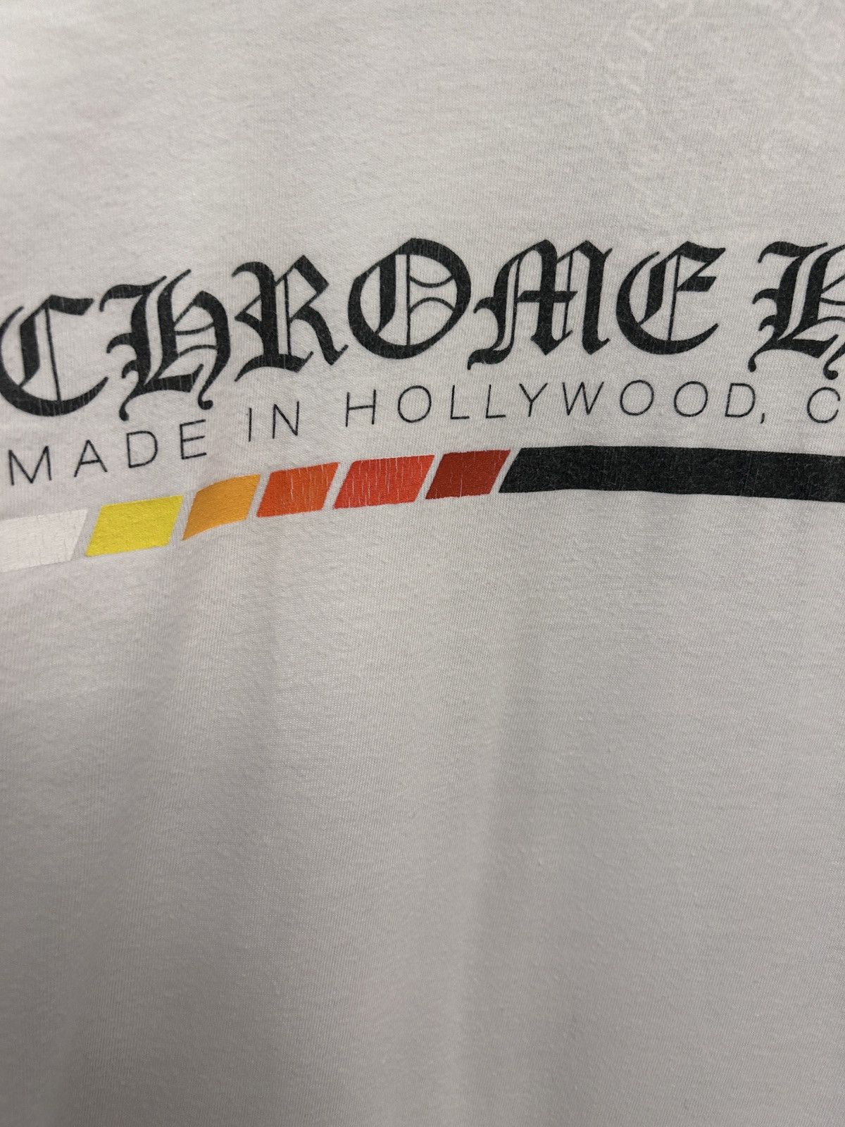 Chrome Hearts Chrome Hearts Hollywood Boost Long Sleeve white t-shirt M Size US M / EU 48-50 / 2 - 11 Thumbnail