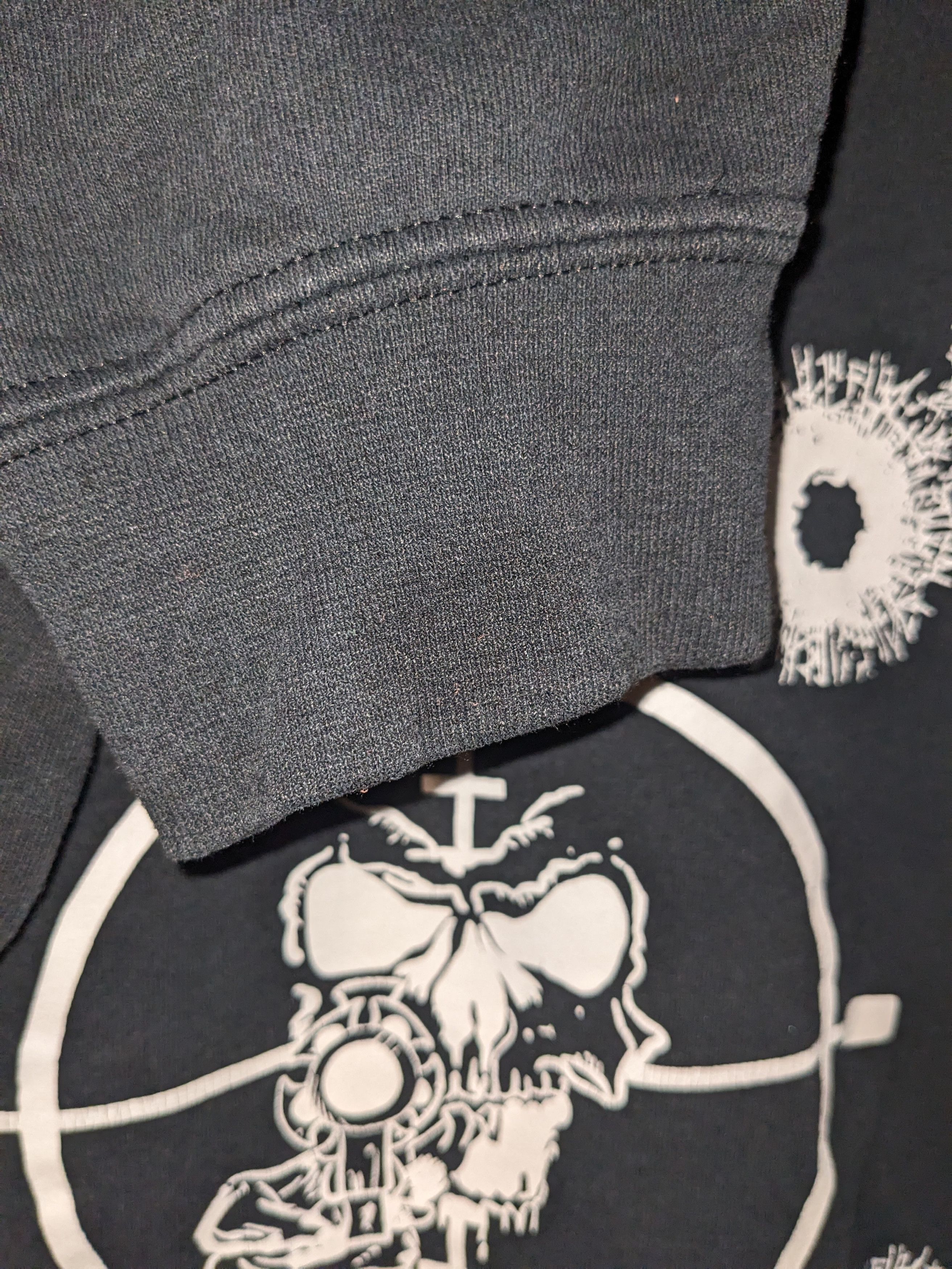 Band Tees × Vintage Vintage Y2K Threat Point Scranton Pennsylvania Thrash Hoodie Size US L / EU 52-54 / 3 - 9 Thumbnail