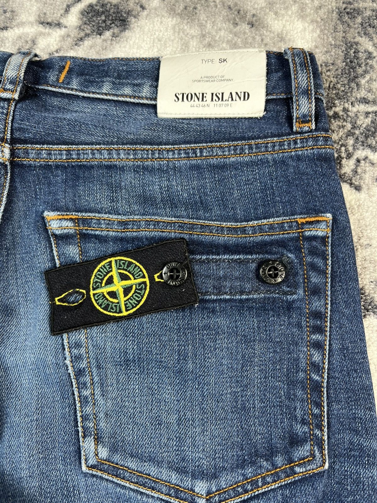 Stone Island Stone Island Junior Slim Denim Jeans 14Y 164cm Size US 30 / EU 46 - 18 Thumbnail