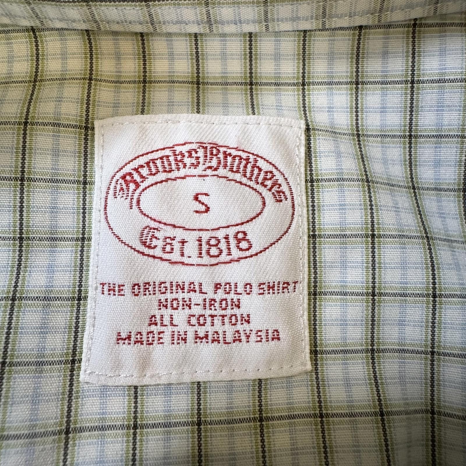 Brooks Brothers Brooks Brothers 1818 Dress Shirt Men's Small Long Sleeve Size 36R - 5 Thumbnail