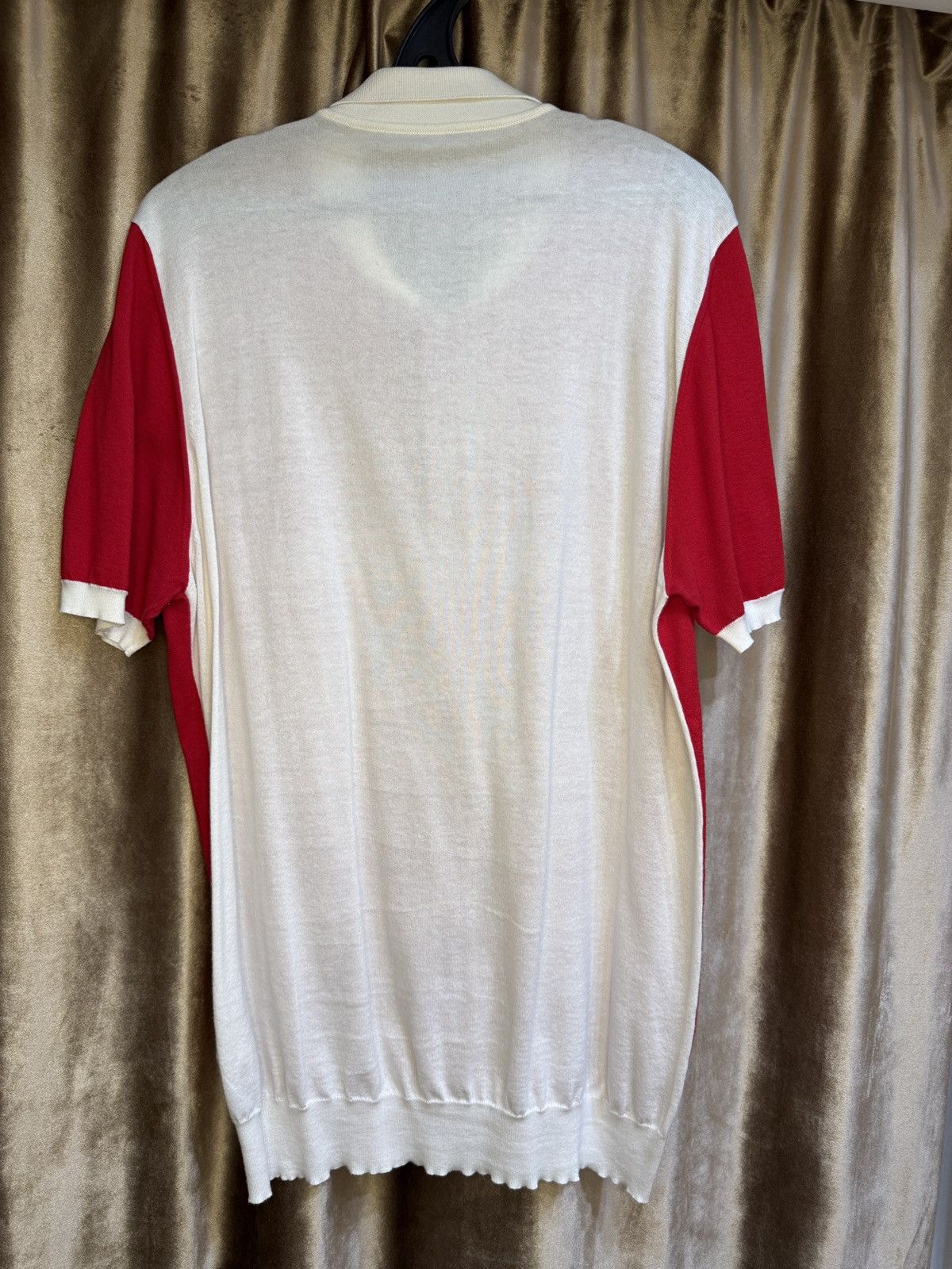 Kiton Kiton red silk polo Size US L / EU 52-54 / 3 - 6 Thumbnail