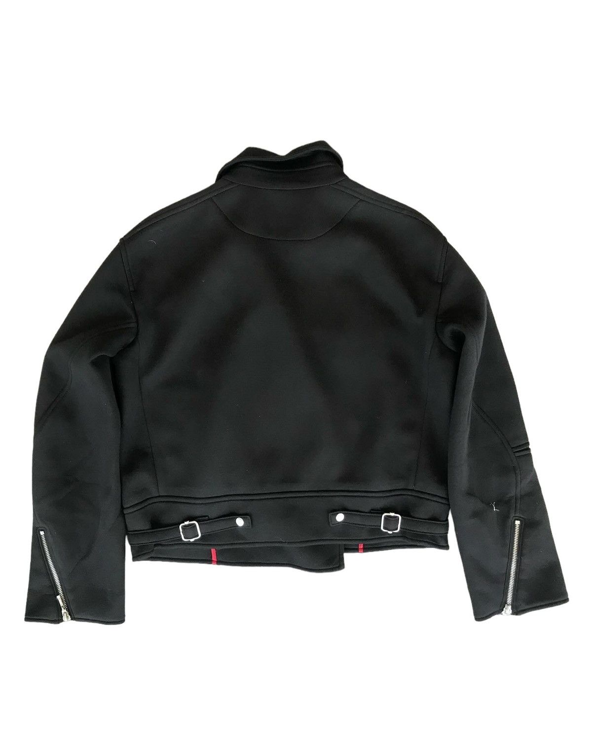 Hiroko Koshino Homme TRUNK by Hiroko Hoshino Biker Asymmetrical Zipper Jacket Size US M / EU 48-50 / 2 - 2 Thumbnail