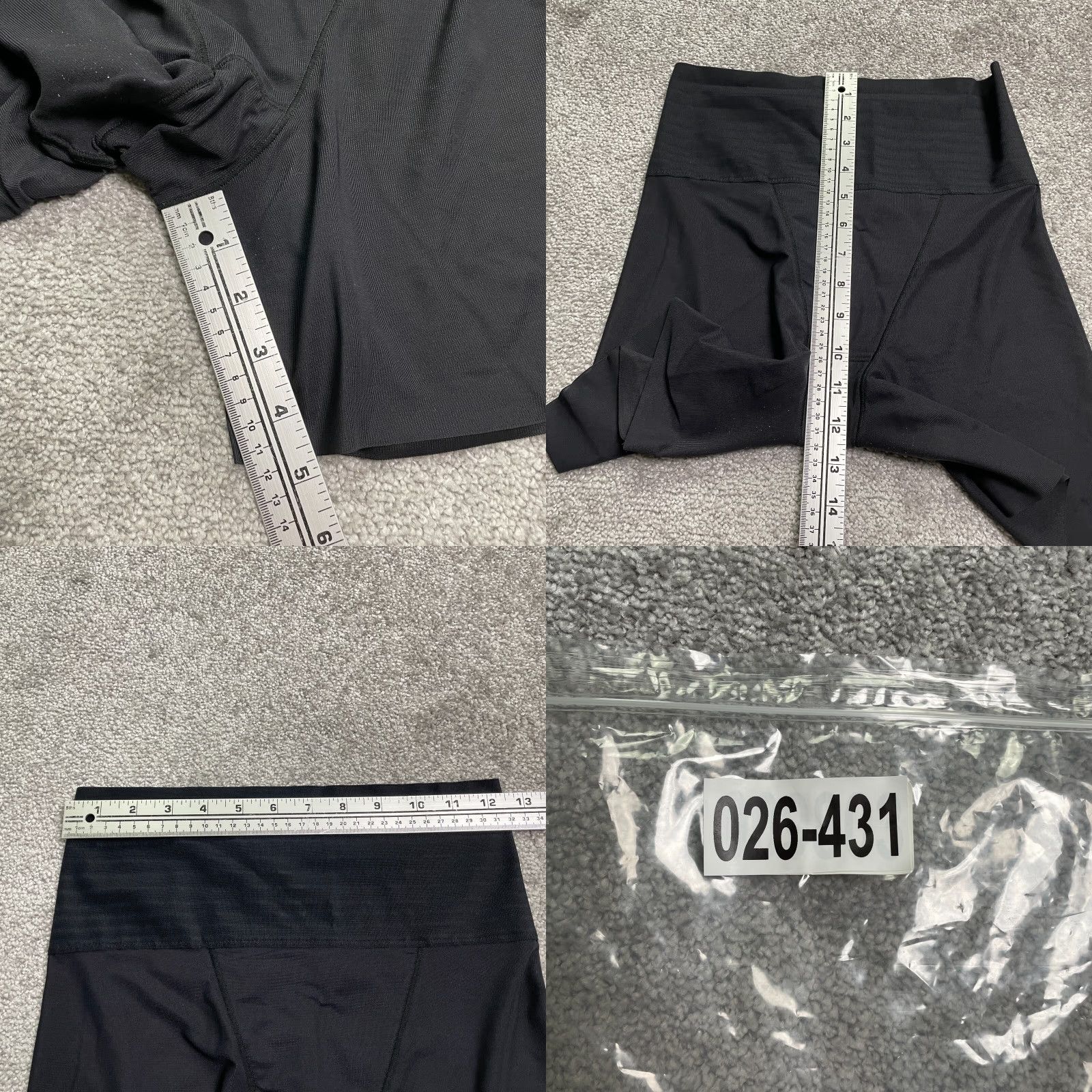Vintage VINTAGE Uniqlo Compression Active Shorts Womens Large Black Sports Yoga Running 5in Size 36" / US 14 / IT 50 - 8 Thumbnail