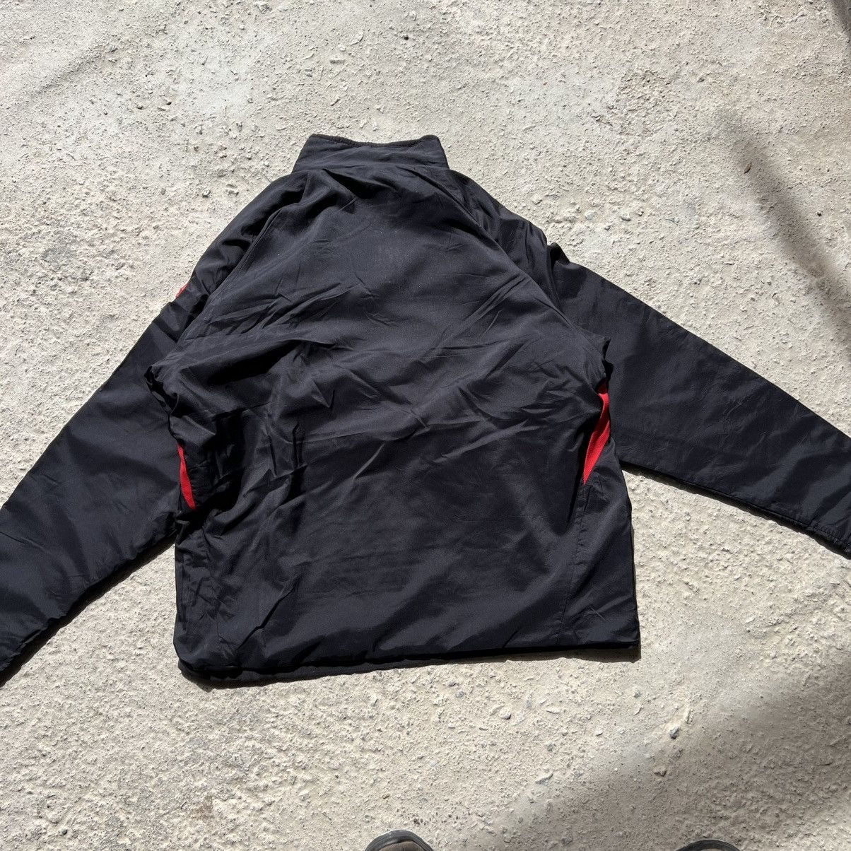 Adidas Vintage Adidas AC Milan Reversible Fleece / Nylon Jacket Size US L / EU 52-54 / 3 - 6 Thumbnail