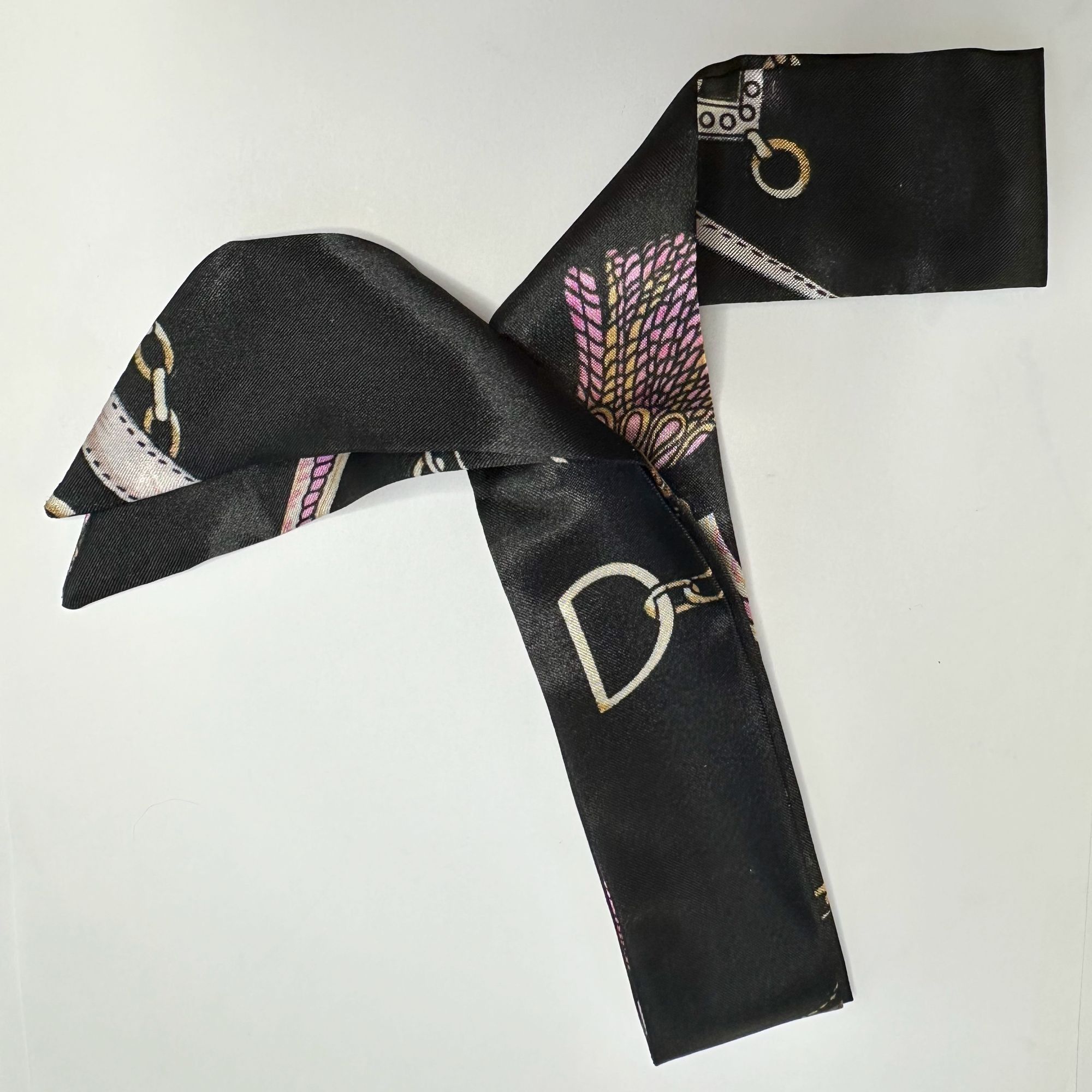 Other Women's Silky Black Bag/Purse Scarf Size ONE SIZE - 5 Thumbnail