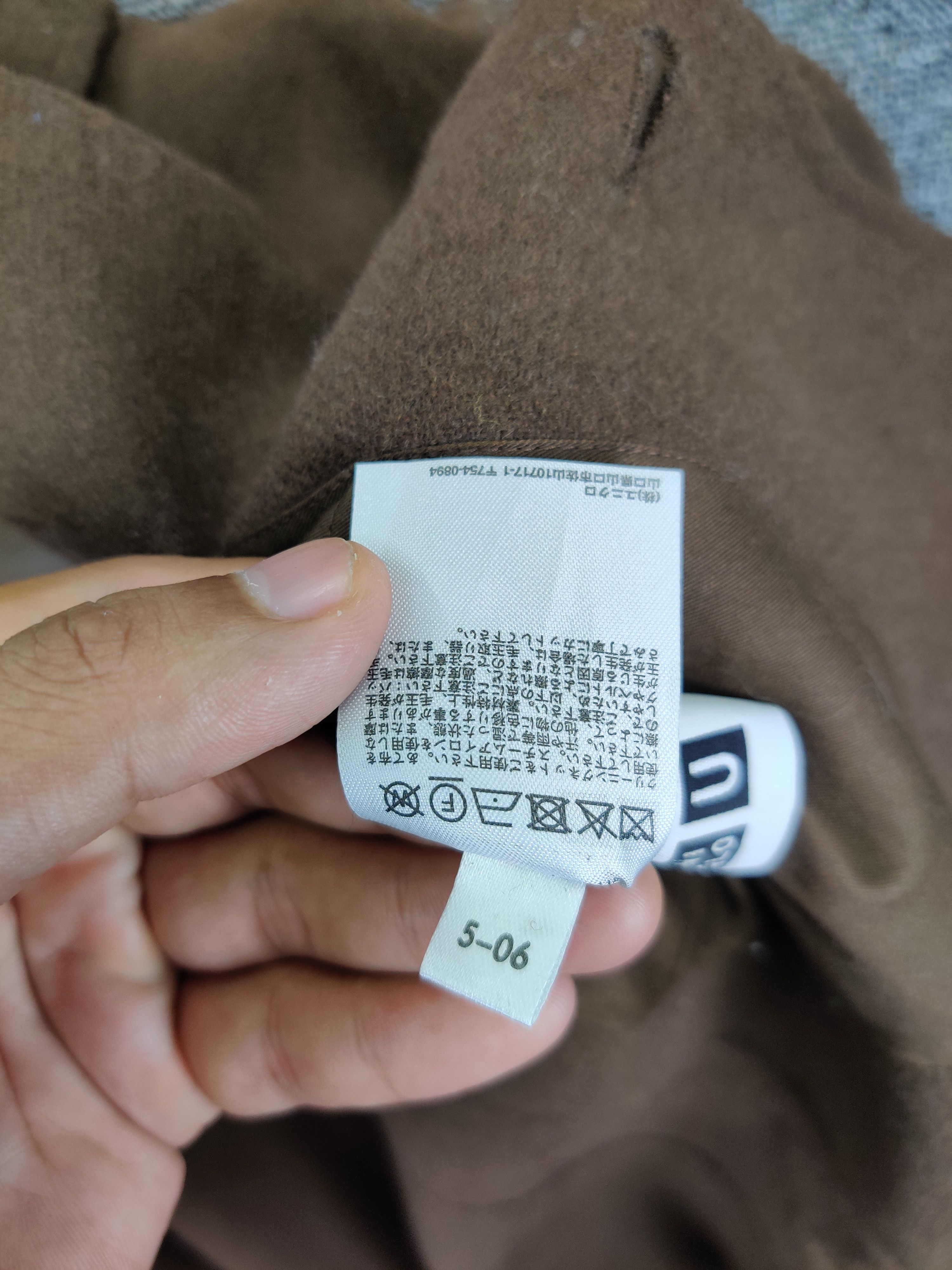Christophe Lemaire Lemaire U Uniqlo Wool Button Coat Jacket Size US XL / EU 56 / 4 - 13 Thumbnail