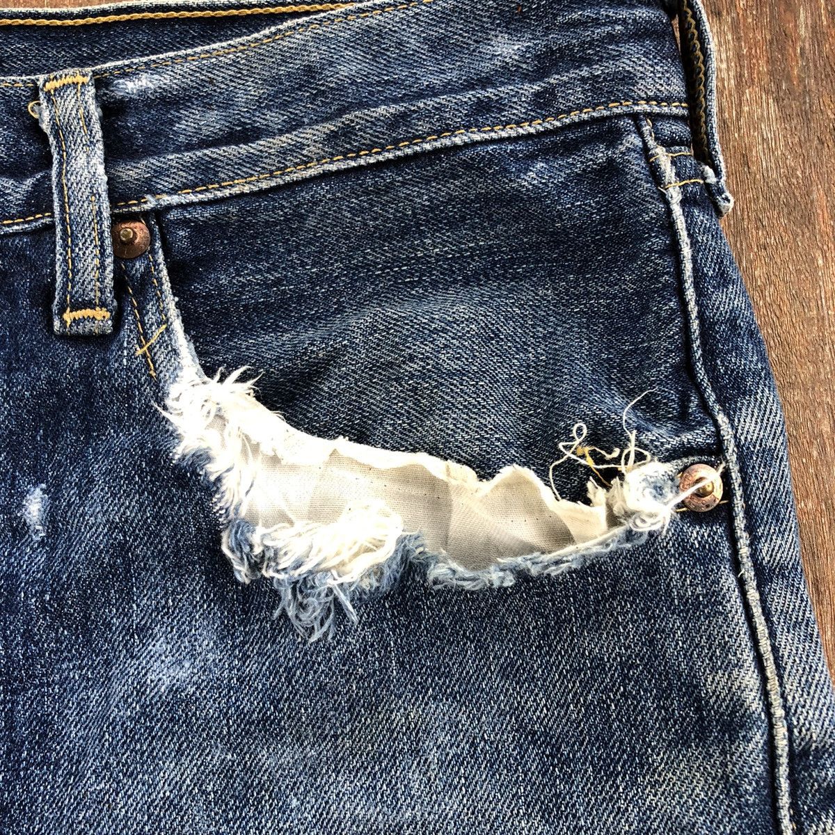 Levi's Vintage Levi's 702 Big E Selvedge Denim Pants Size US 33 - 9 Thumbnail