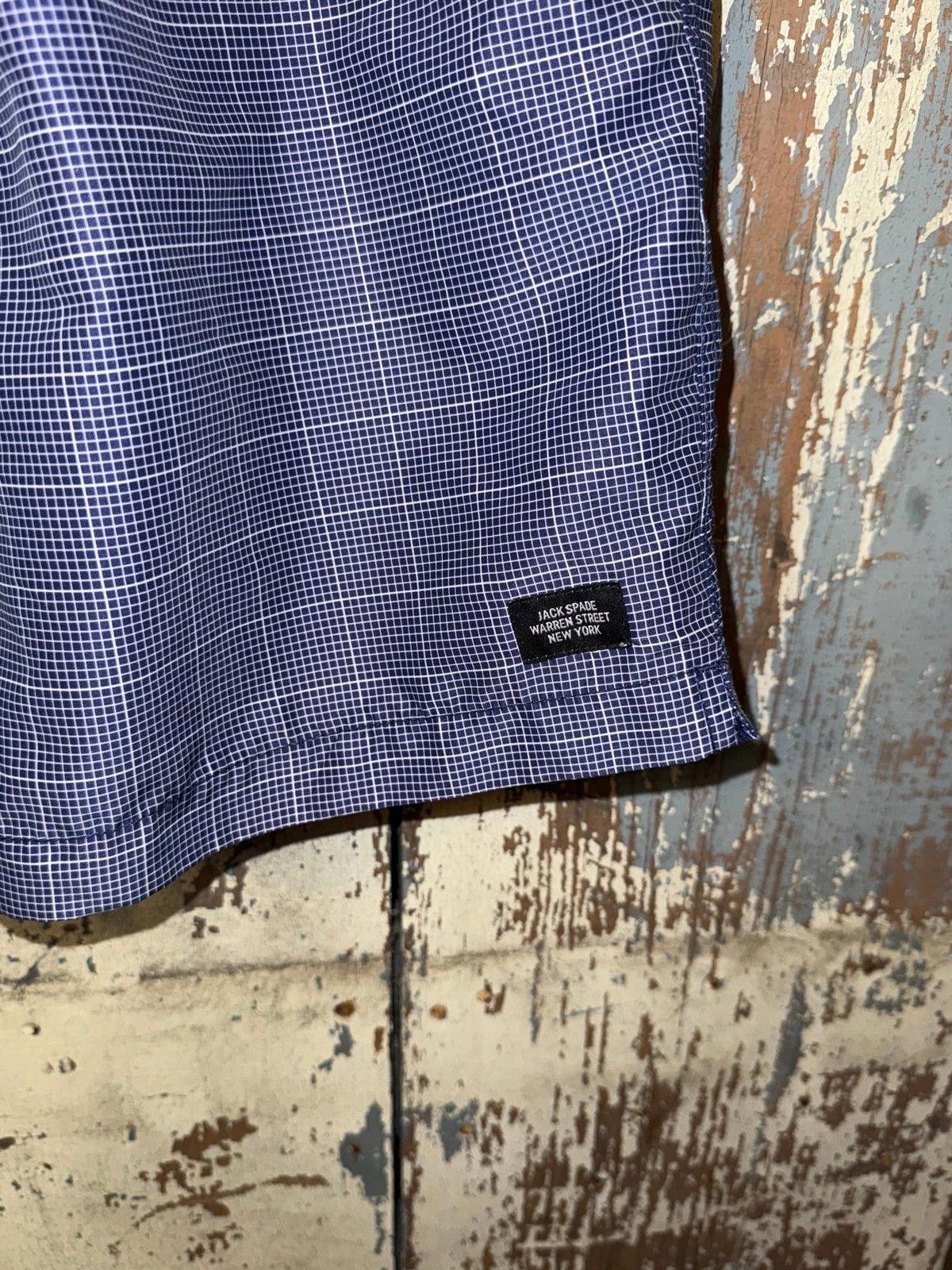 Jack Spade Jack Spade Men's Swim Shorts, blue plaid, size Large Size US 34 / EU 50 - 3 Thumbnail