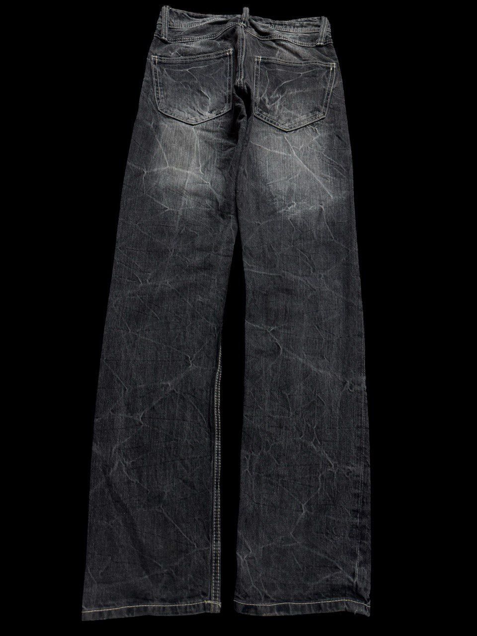 Japanese Brand SICK 90s Style Japanese Avail Jean Sand Washed Stretchmark Size US 28 / EU 44 - 1 Thumbnail