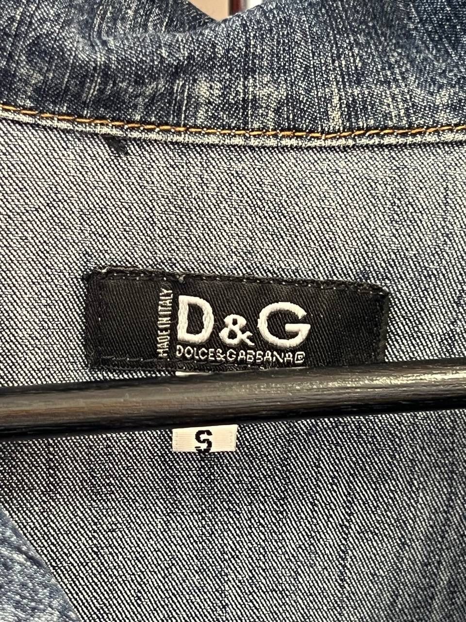 Dolce & Gabbana × Vintage Dolce gabbana denim Y2K Abstract jacket Size S / US 4 / IT 40 - 11 Thumbnail