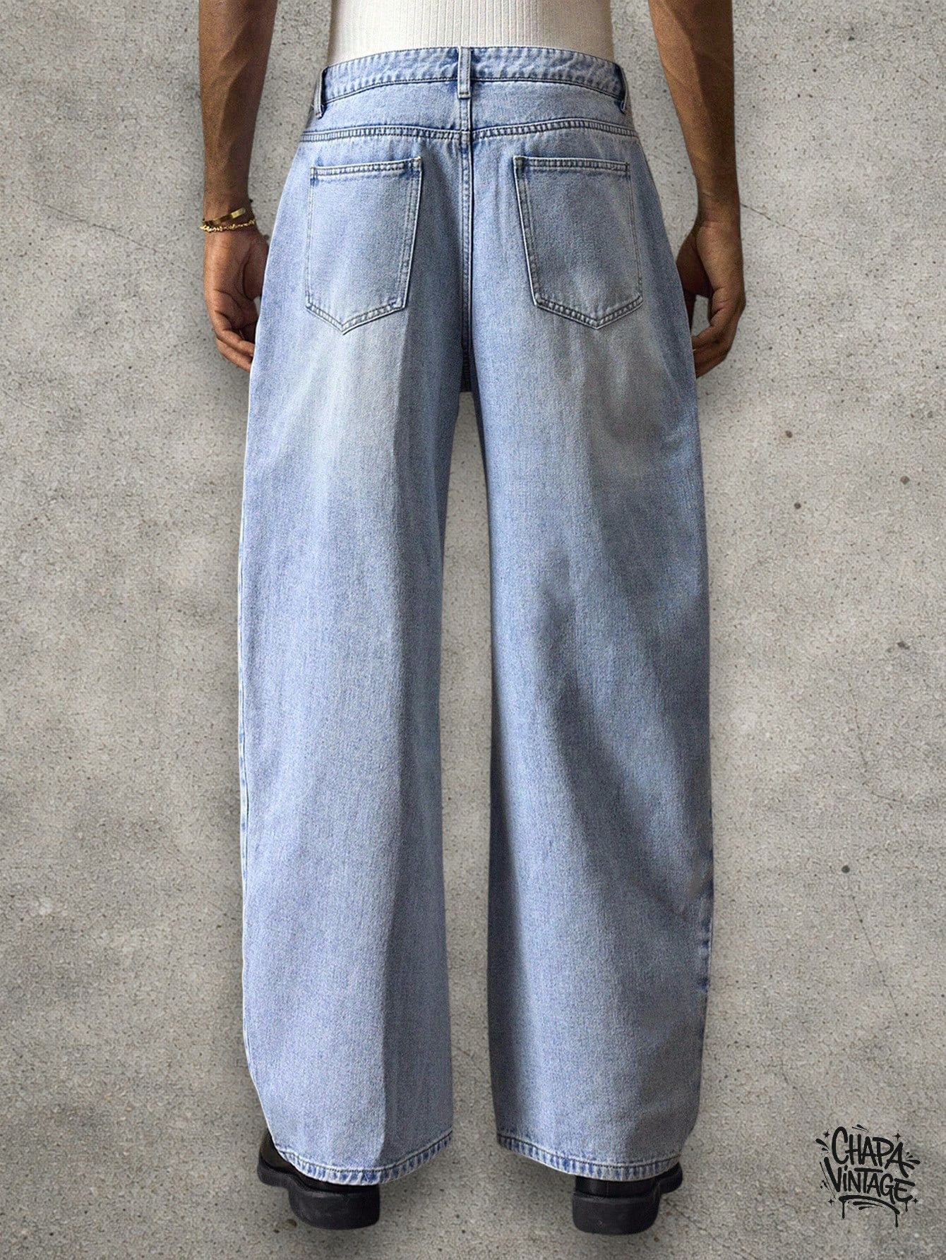 Vintage Washed vintage jeans Size US 32 / EU 48 - 4 Thumbnail