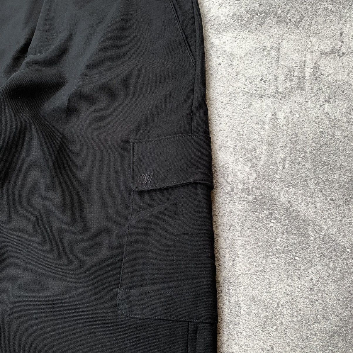 Off-White Off White Cargo Baggy Wide Trousers Size US 33 - 8 Thumbnail