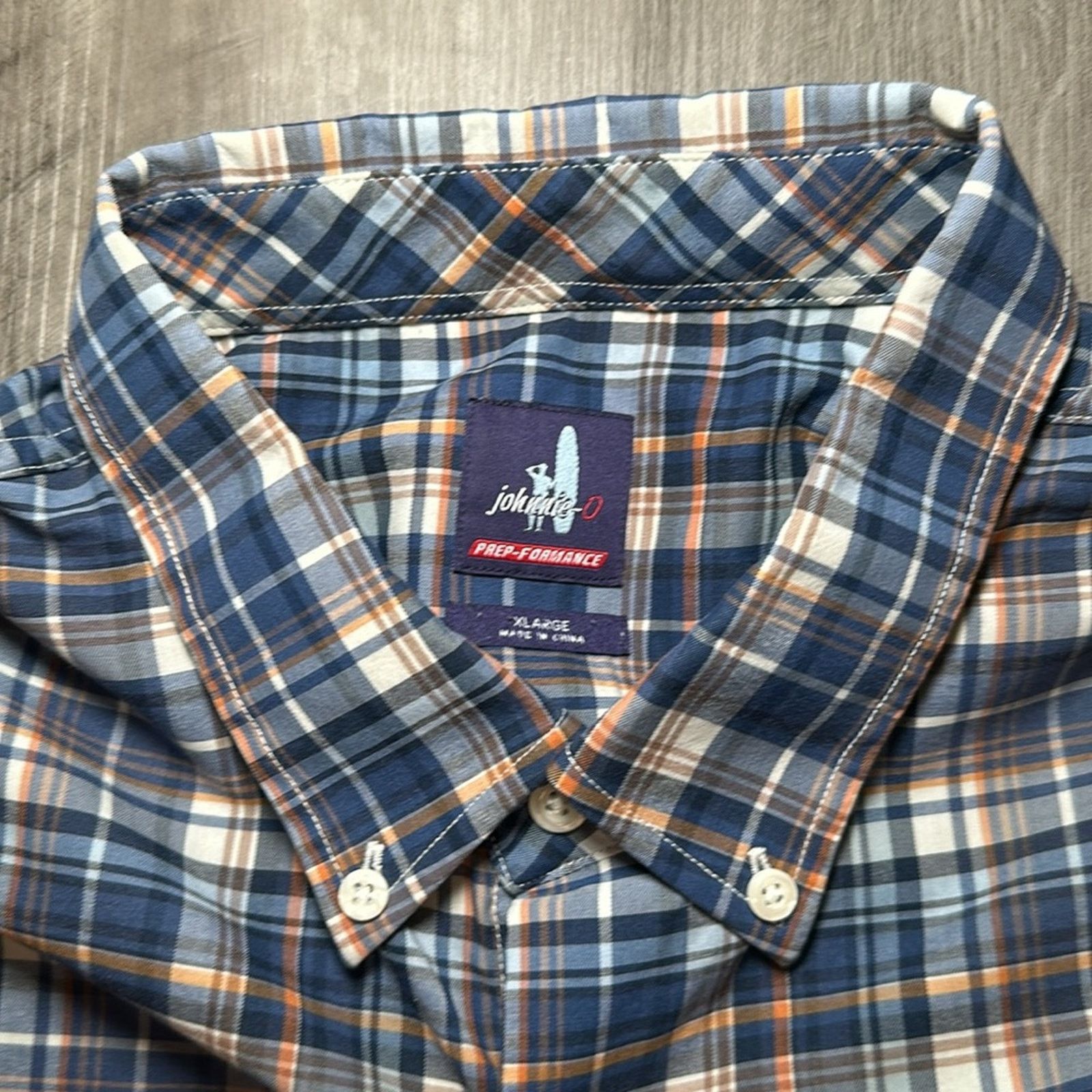johnnie-O Johnnie-O Dex Prep-Formance Long Sleeve Button Down - XL Size US XL / EU 56 / 4 - 6 Thumbnail