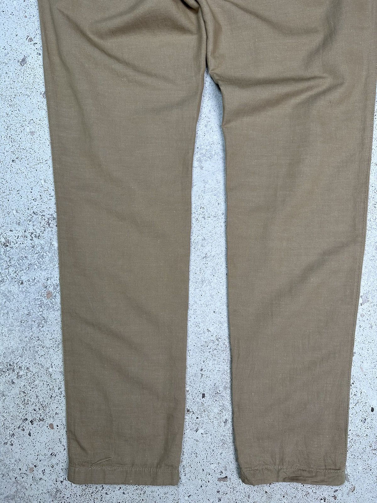 Lacoste Lacoste Cotton-Linen Trousers Men 34 Pants beige M L Size US 34 / EU 50 - 19 Thumbnail