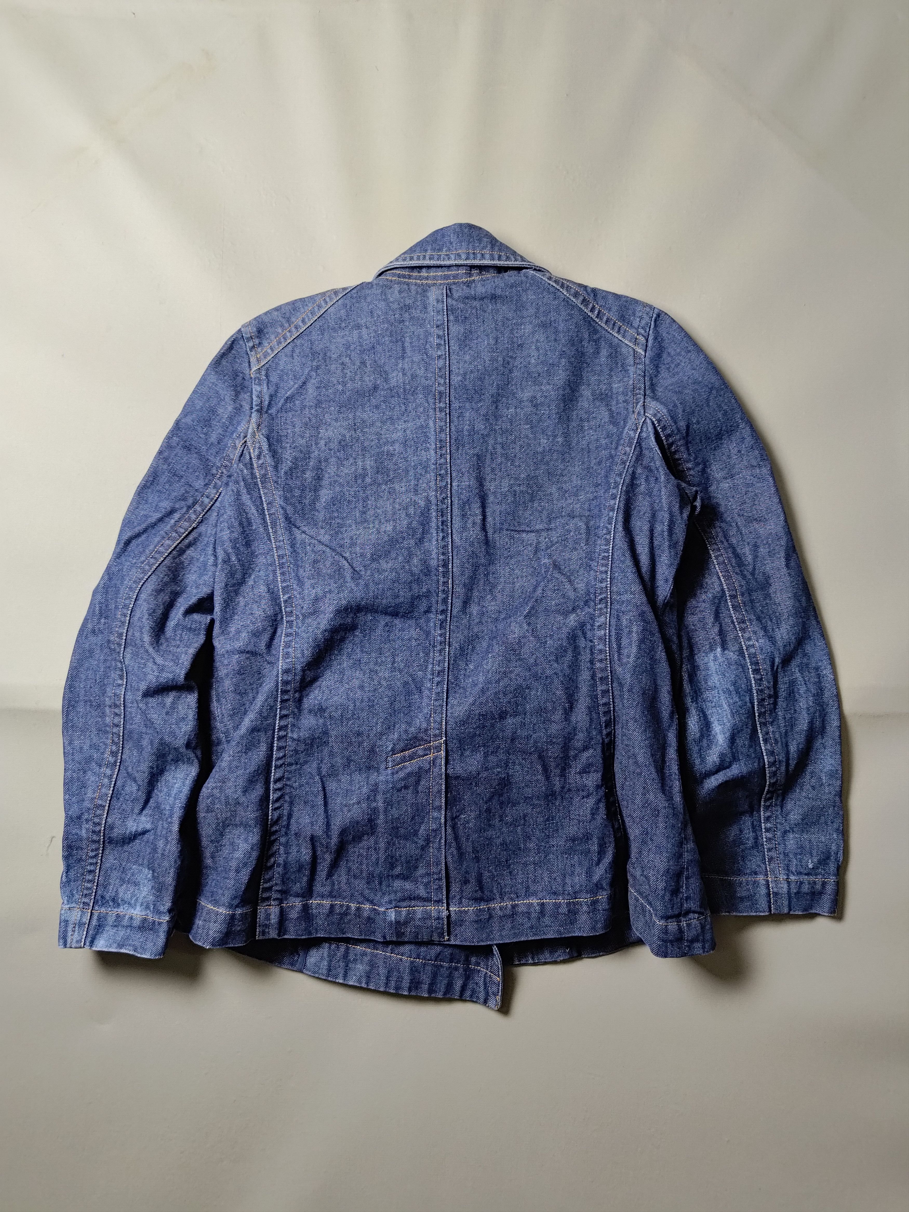 Gap Sold Out - GAP Double Collar Denim Jacket Size US XXS / EU 40 - 4 Thumbnail