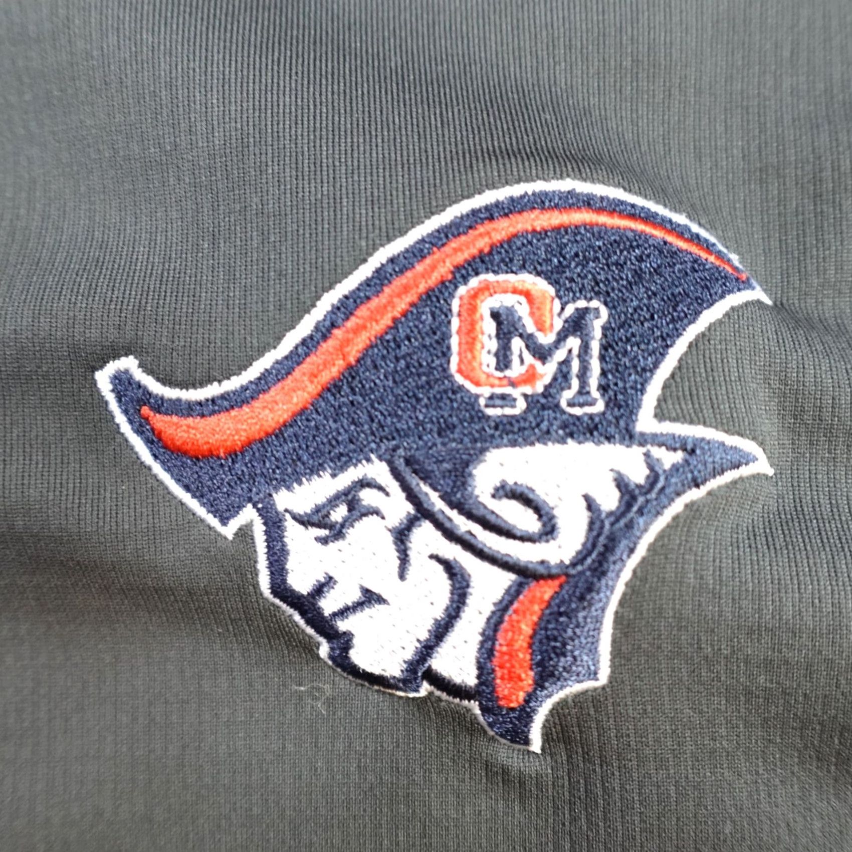 Nike Nike Polo Shirt XL Gray Embroidered Patriot Old Mill Football Polo Shirt Mens Nike Golf Dri-Fit Size US XL / EU 56 / 4 - 2 Thumbnail