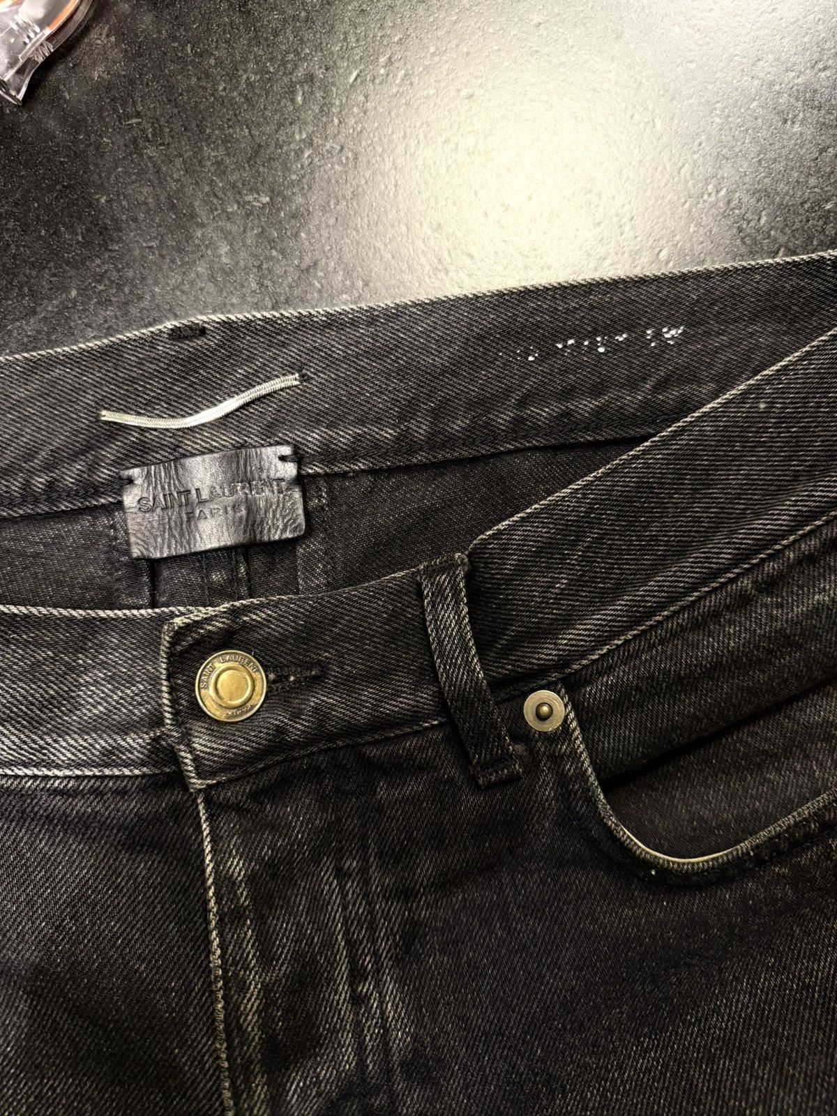 Saint Laurent Paris FW14 SLP D03 Denim Size US 29 - 3 Thumbnail