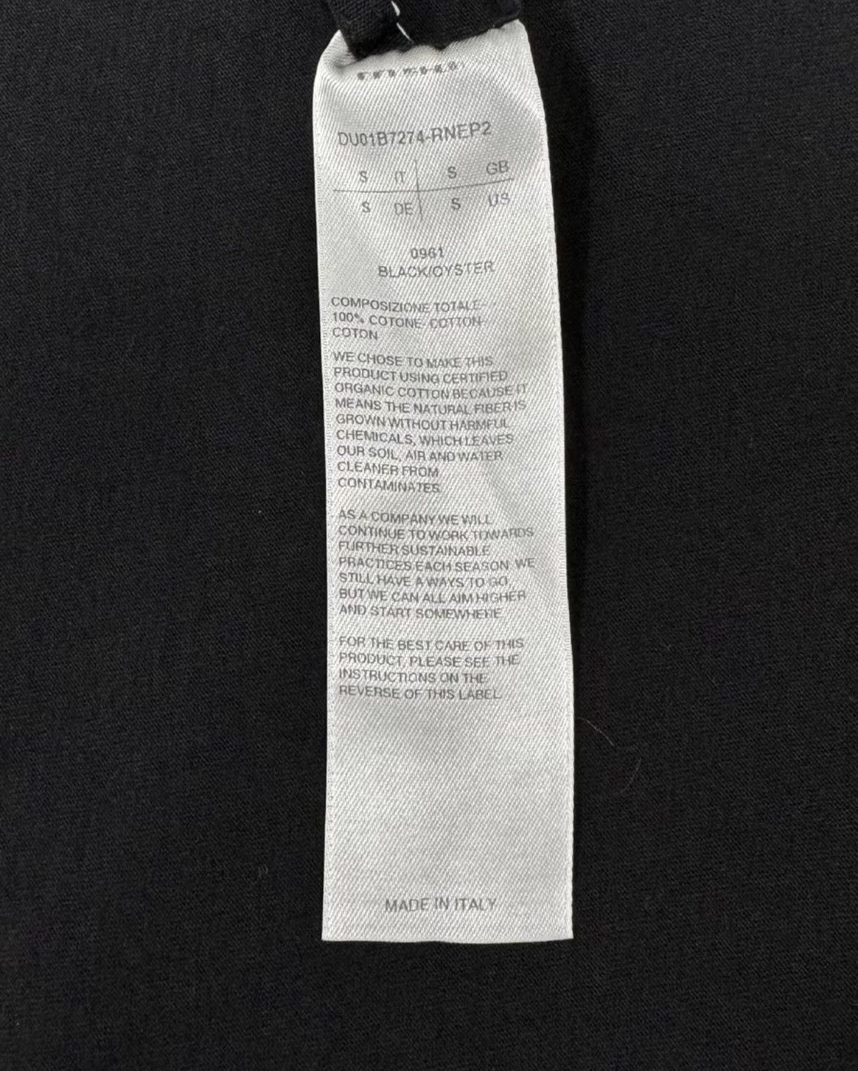 Rick Owens Rick Owens Short Sleeve T-Shirt (Mid-Sleeve Tee) Size US S / EU 44-46 / 1 - 3 Thumbnail