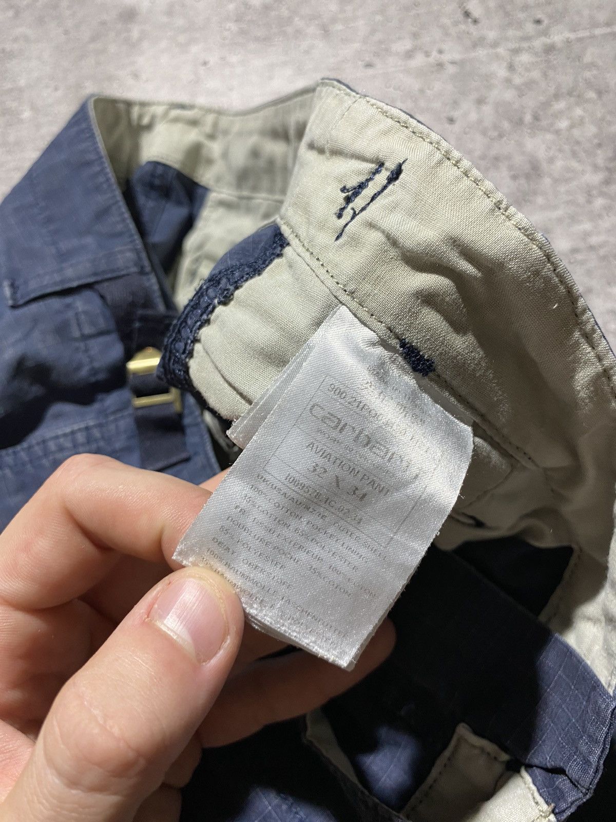 Carhartt × Vintage CARHARTT vintage cargo pants Size US 32 / EU 48 - 9 Thumbnail