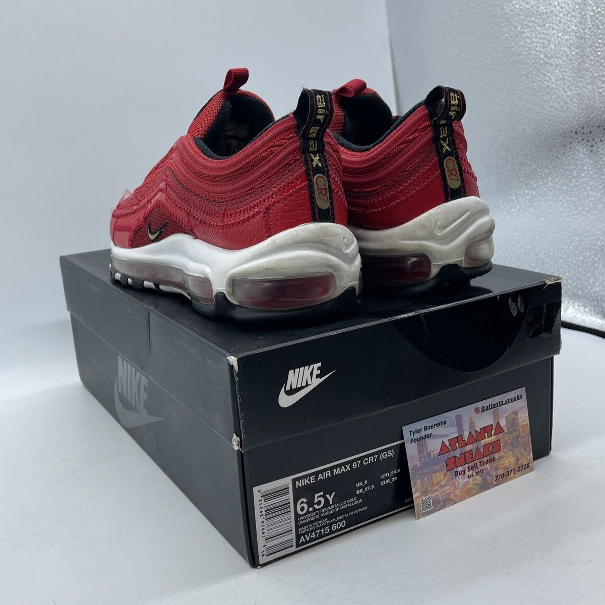 Nike Air max 97 Portugal patchwork Size US 6.5 / EU 39-40 - 4 Thumbnail