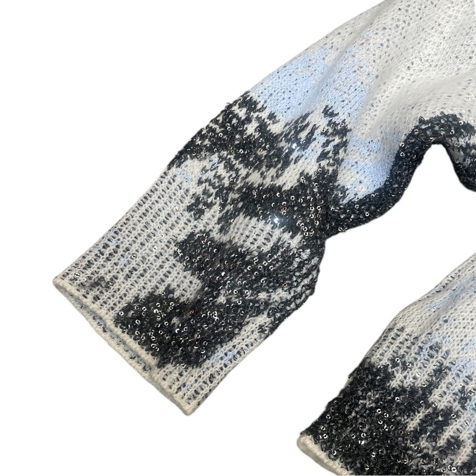 Rag & Bone NWT Rag & Bone Estelle Sequin Sweater size Large Size L / US 10 / IT 46 - 8 Thumbnail