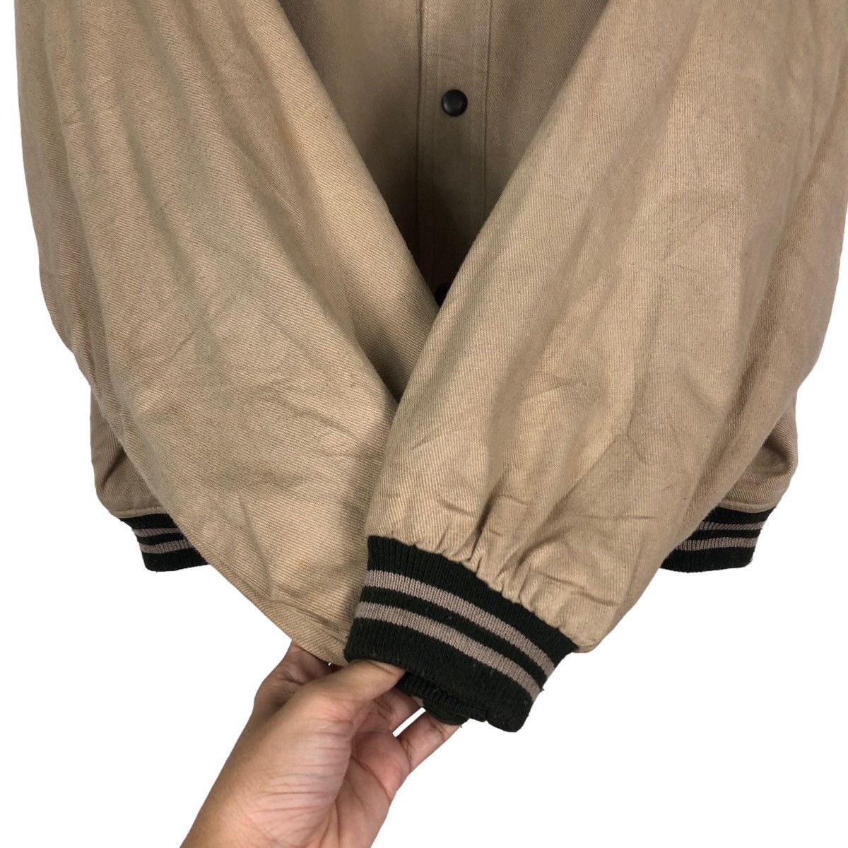 Japanese Brand 🔥Vintage Varsity Bomber Jacket Michel Japan Issey Miyake Size US M / EU 48-50 / 2 - 14 Thumbnail