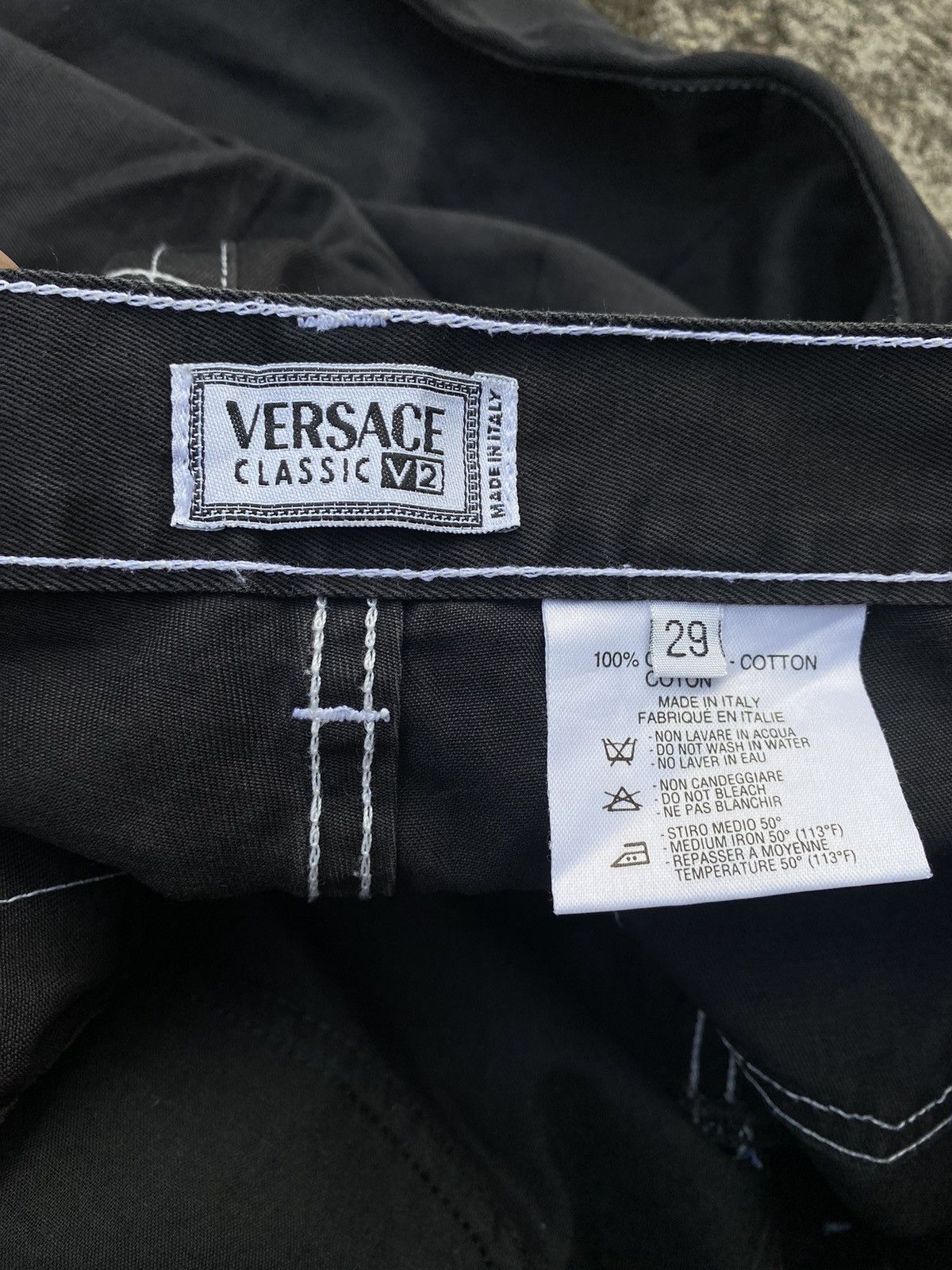 Versace × Vintage Vintage Versace Size US 27 - 8 Thumbnail
