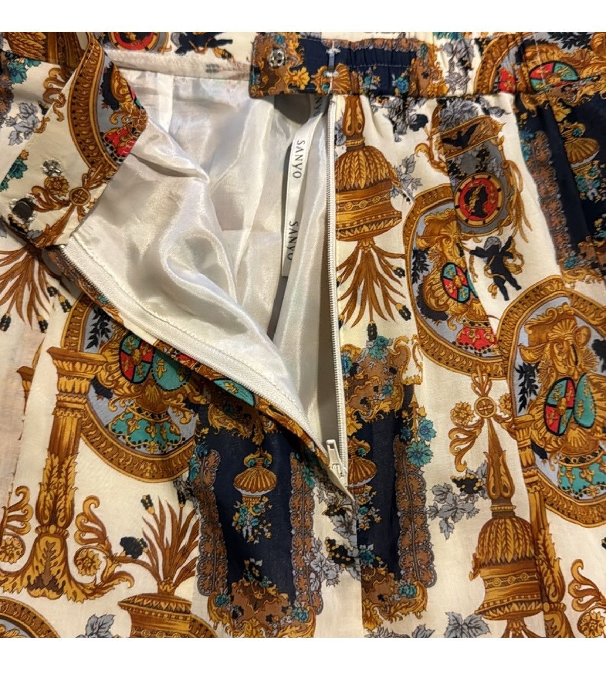 Sanyo Vintage Japanese skirt Size 28" / US 6 / IT 42 - 5 Thumbnail