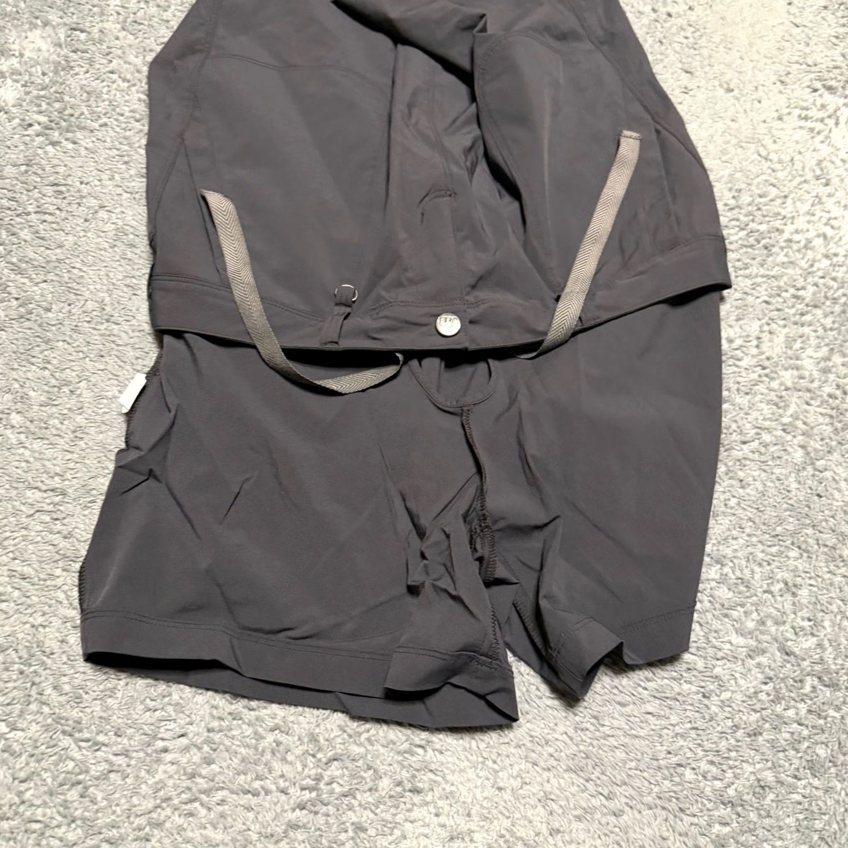 Vintage REI Skort Skirt Womens 8 Blue Nylon Blend Zipper Pocket Lined Outdoor Size 30" / US 8 / IT 44 - 4 Thumbnail