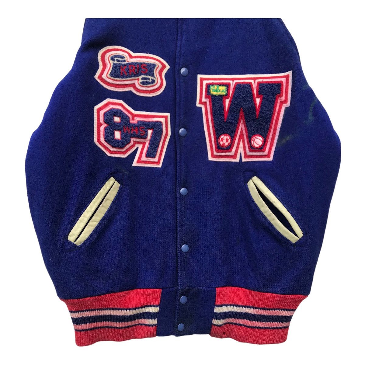 Vintage Vintage K.Knutson 87 Streetwear College Varsity Jacket Size US M / EU 48-50 / 2 - 6 Thumbnail