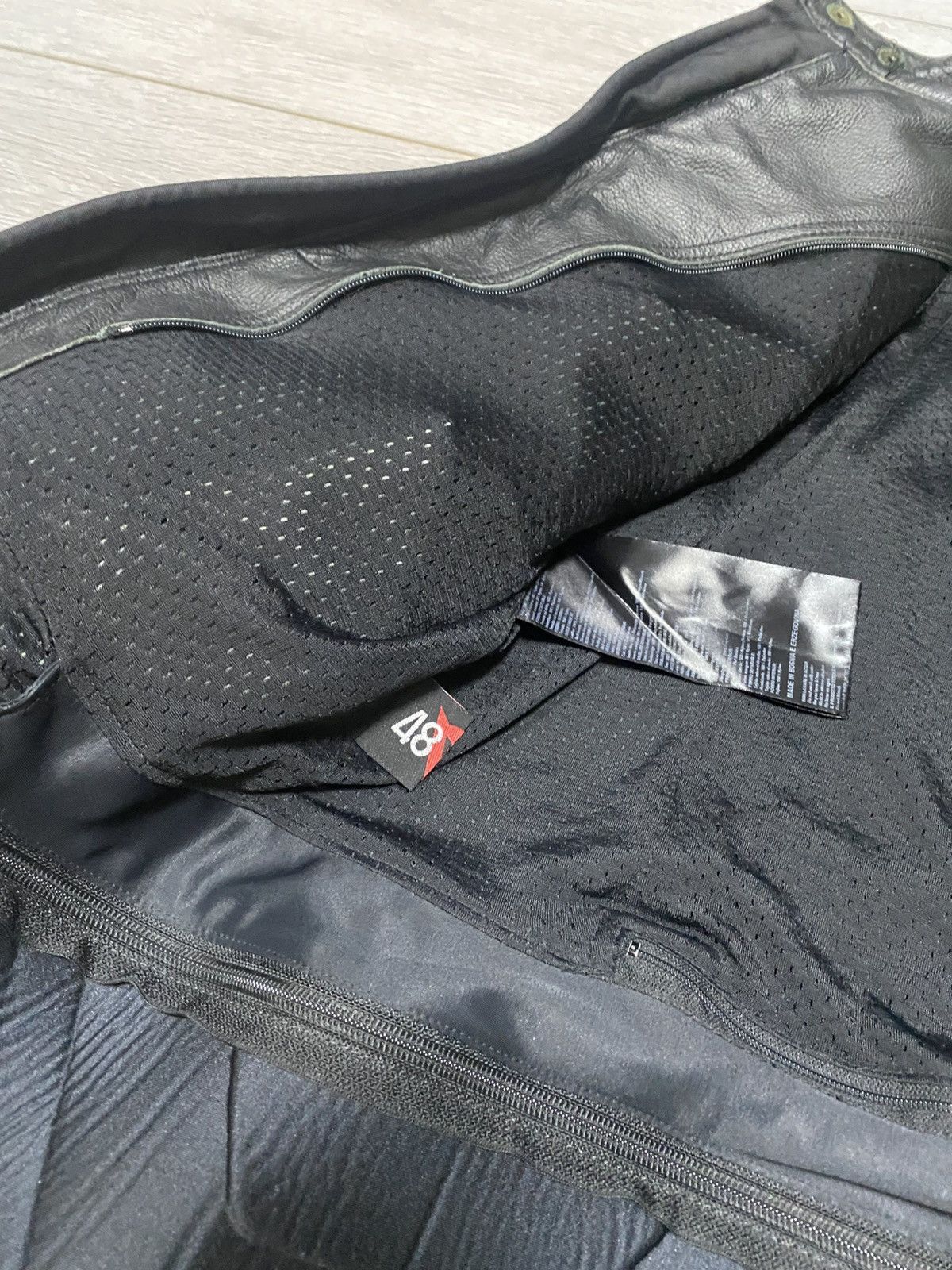 Dainese Dainese protection insulated big logo leather moto jacket Size US M / EU 48-50 / 2 - 13 Thumbnail