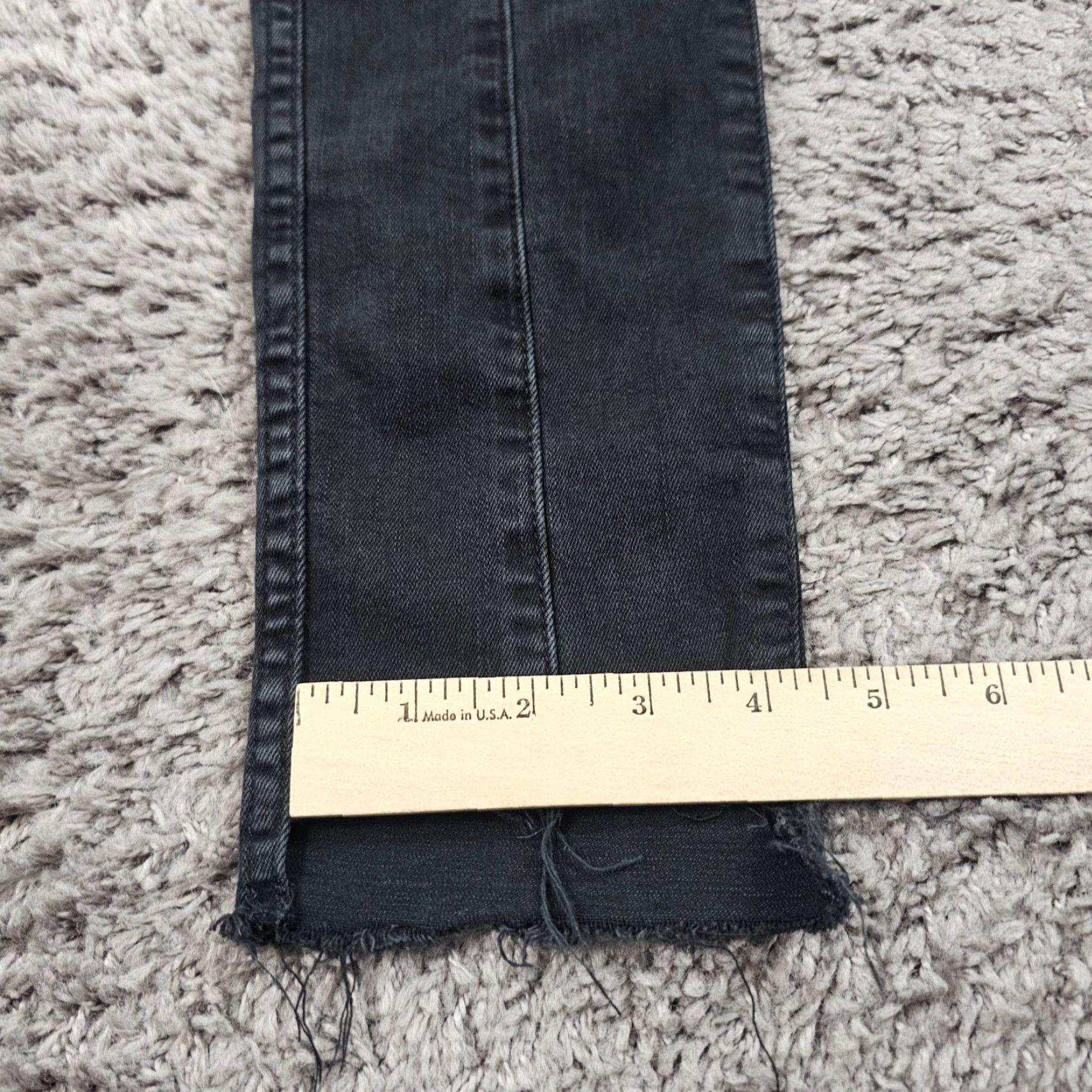 Vintage AG Adriano Goldschmied Black Skinny High Rise Ankle Jeans Womens 28 26x29 Size 28" / US 6 / IT 42 - 7 Thumbnail