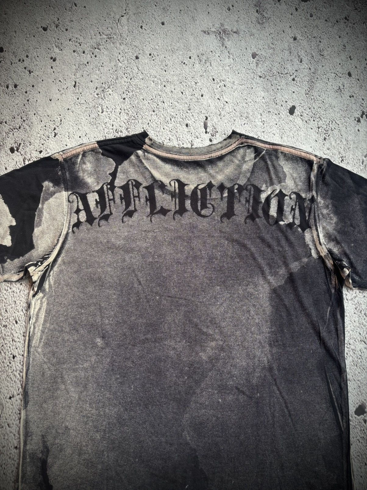 Affliction Y2k Affliction skull tribal punk tshirt Size US M / EU 48-50 / 2 - 3 Thumbnail