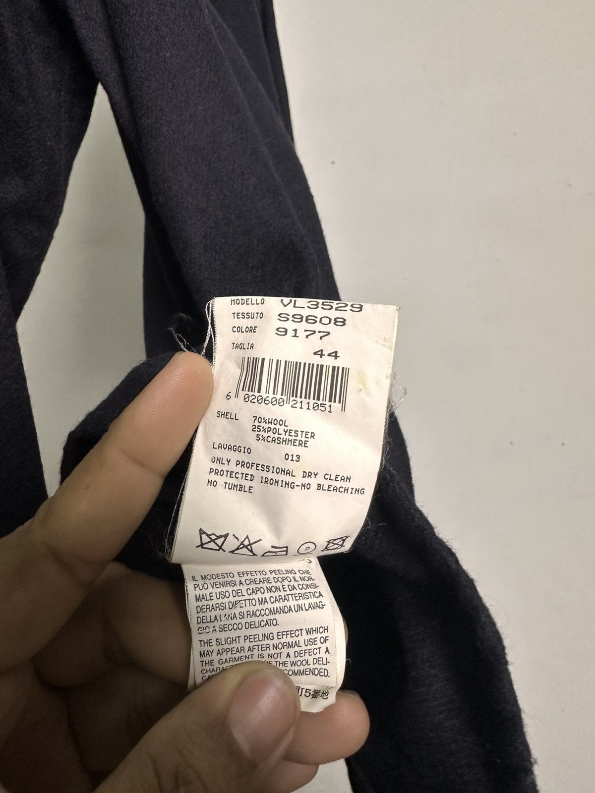 Emporio Armani Emporio Armani Wool Cashmere Button-Up Shirt Jacket Size US M / EU 48-50 / 2 - 10 Thumbnail