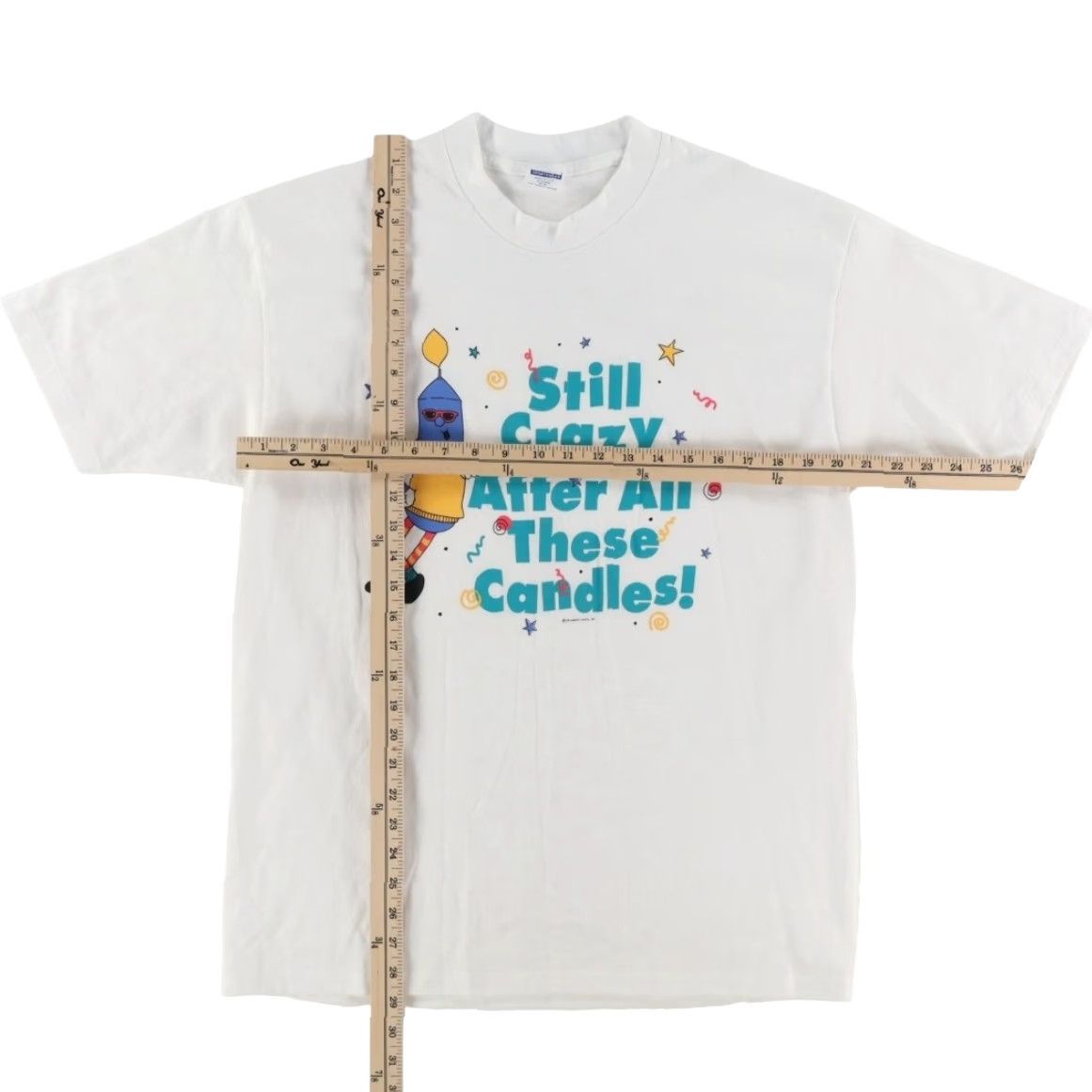 Vintage VINTAGE Hallmark Still Crazy After All These Candles T-Shirt White Men's XL Size US XL / EU 56 / 4 - 3 Thumbnail