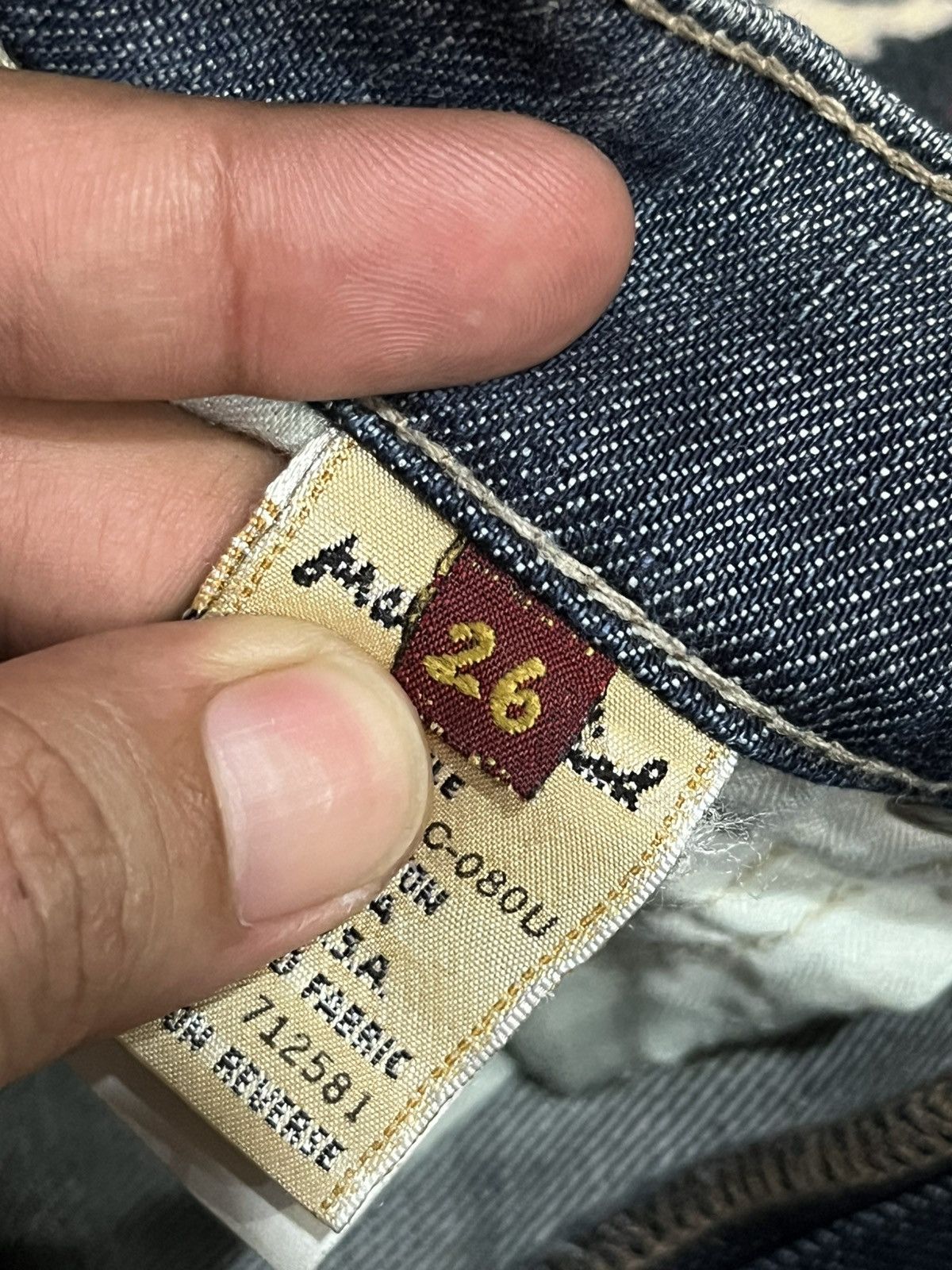 7 For All Mankind 7 For All Mankind Dark Blue Washed Flare Jeans Size 26" / US 2 / IT 38 - 17 Thumbnail