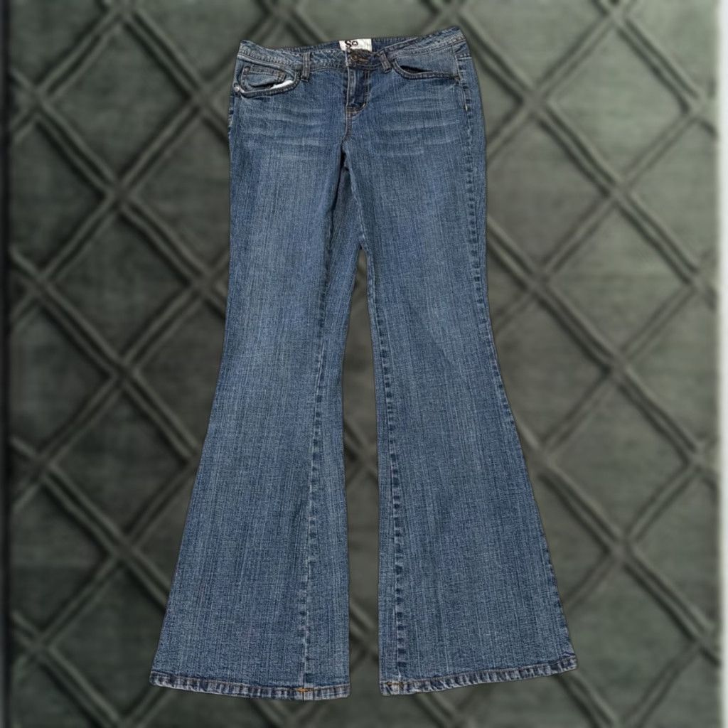 J Brand SO Brand Jeans Bootcut Flare Denim Blue 8 Regular Women Pants 30x31 Size 30" / US 8 / IT 44 - 1 Thumbnail