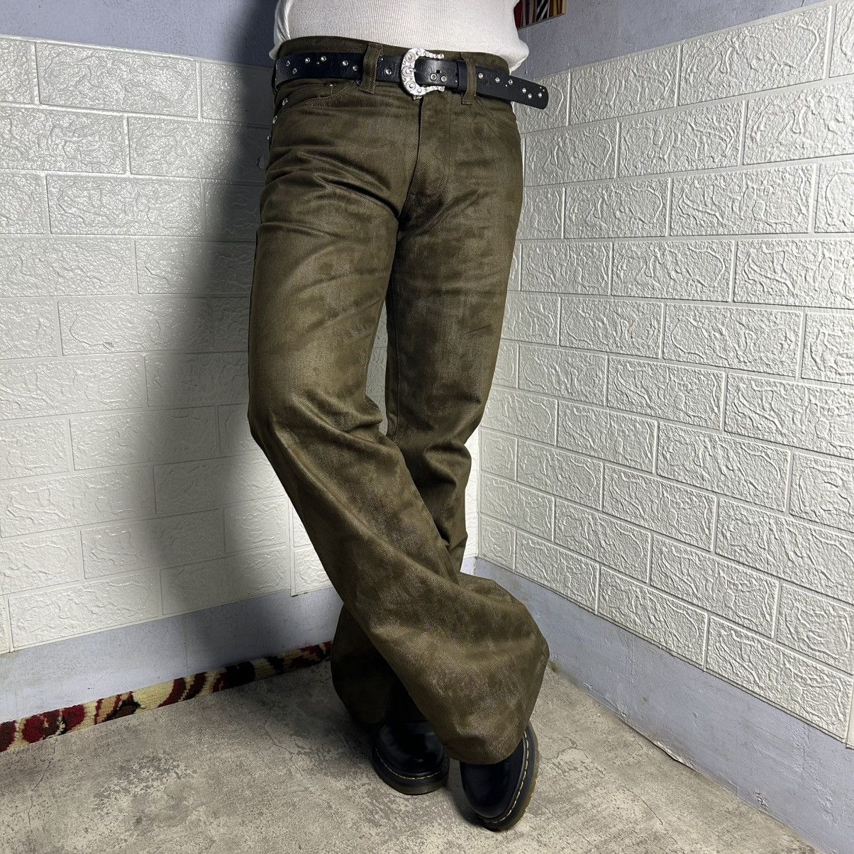 semanticdesign Vintage y2k Semanticdesign Flared Denim Size US 30 / EU 46 - 15 Thumbnail