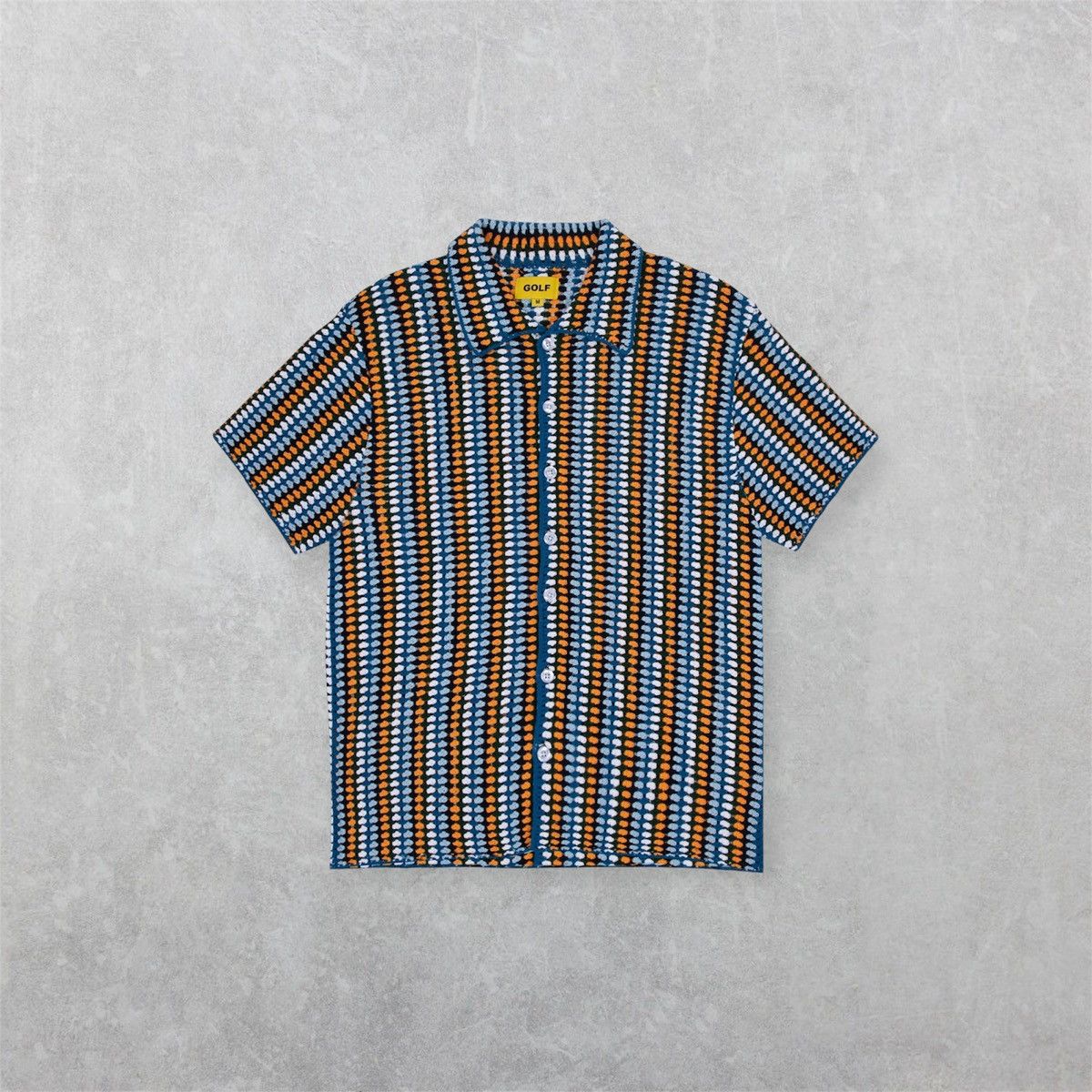 激安アウトレット Golf Wang GOLF WANG Crochet Camp Shirt | Grailed トップス