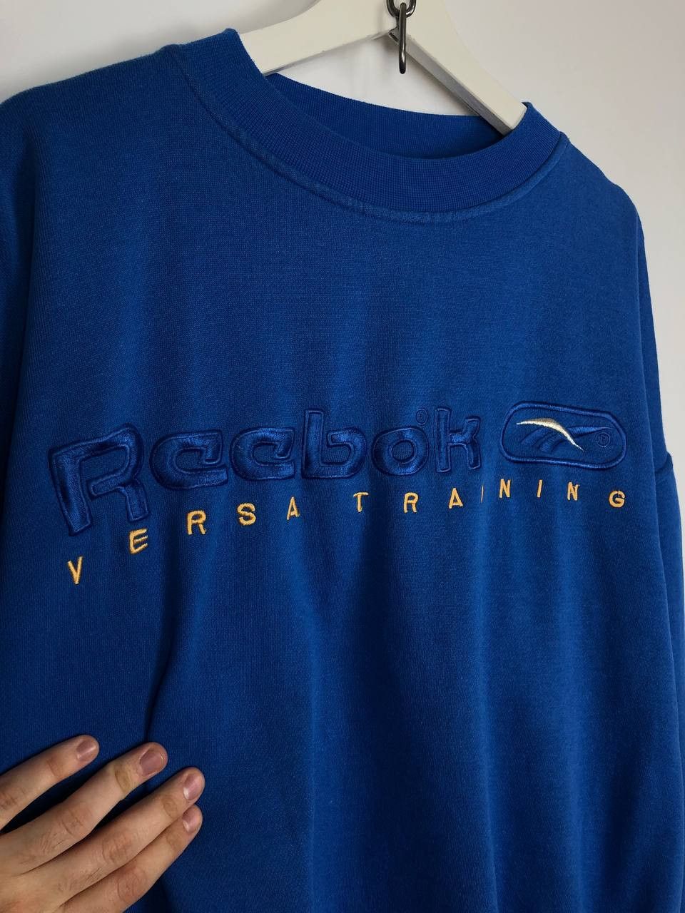 Reebok Reebok Versa Training Sweatshirt Vintage Center Logo size XL Size US XL / EU 56 / 4 - 3 Thumbnail